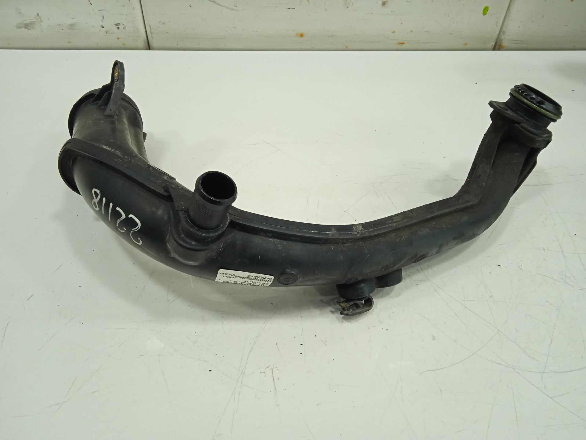 TUBO INTECOOLER CITROEN C5 BERLINA Audace   |   12.07 - 12.08