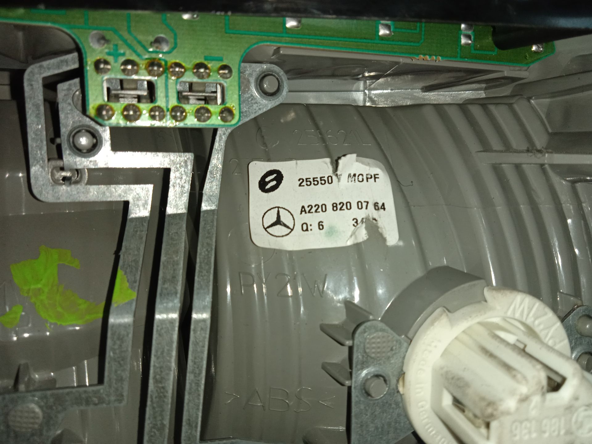 PILOTO TRASERO DERECHO MERCEDES-BENZ CLASE S (W220) BERLINA 320 (220.065)