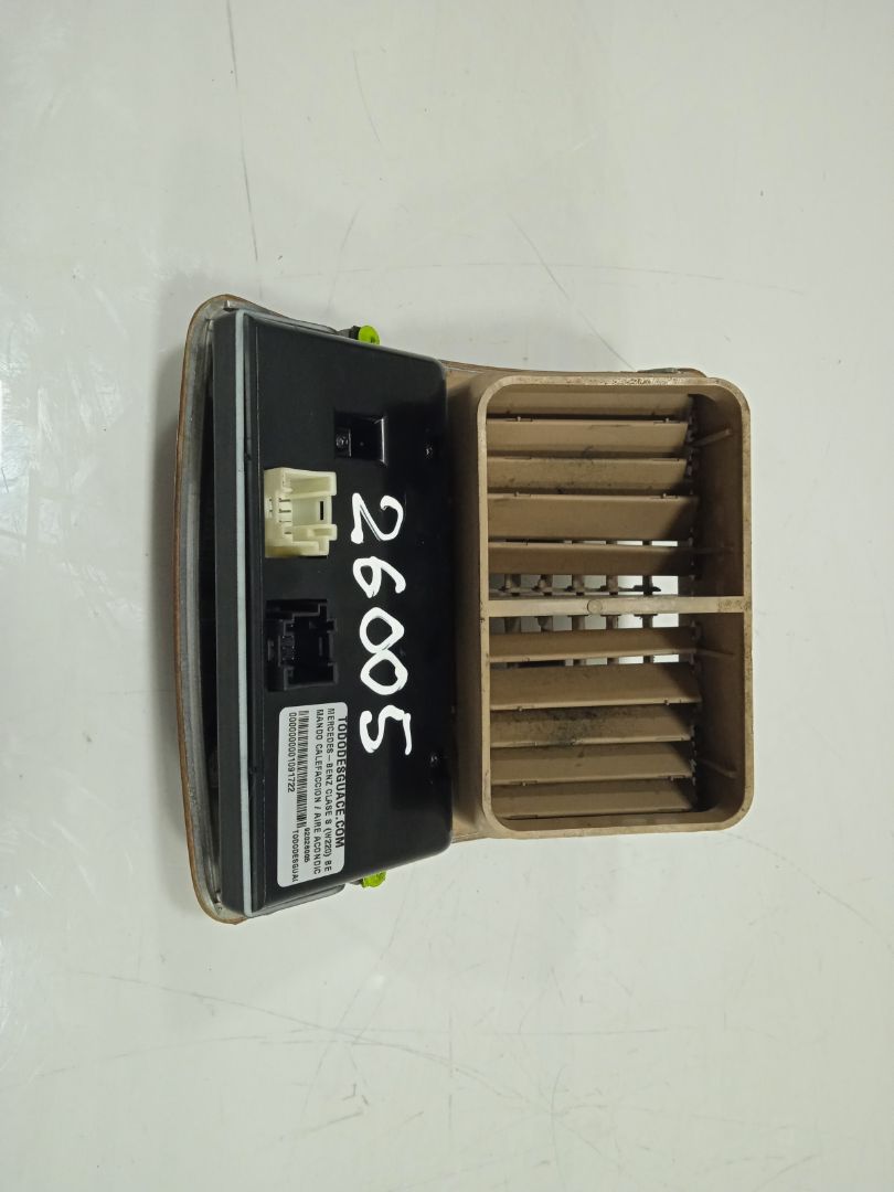 MANDO CALEFACCION / AIRE ACONDICIONADO MERCEDES-BENZ CLASE S (W220) BERLINA 320 (220.065)