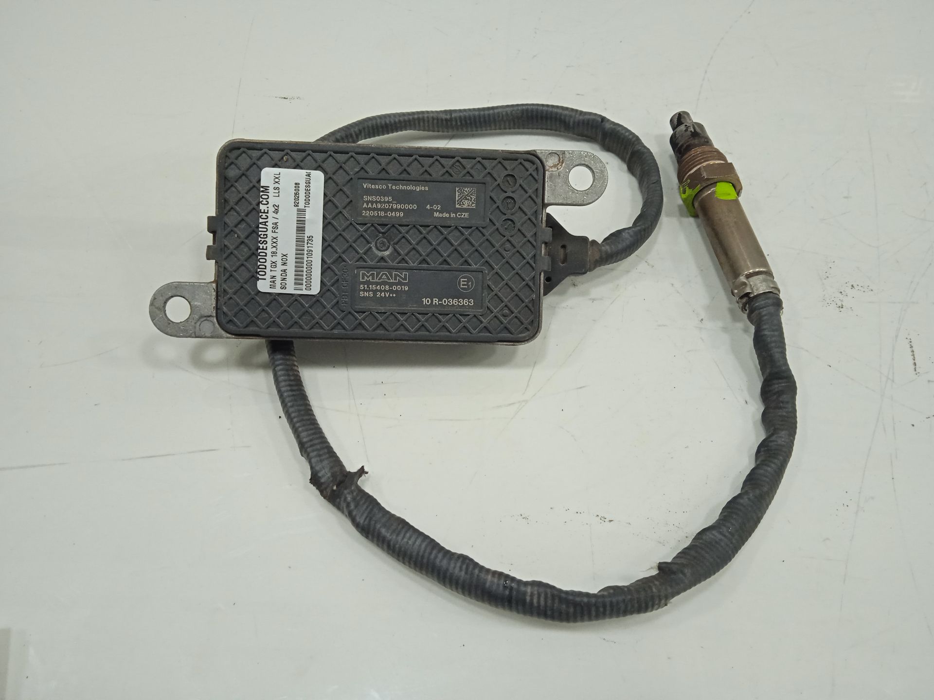 SONDA NOX MAN TGX 18.XXX FSA / 4x2   LLS XXL