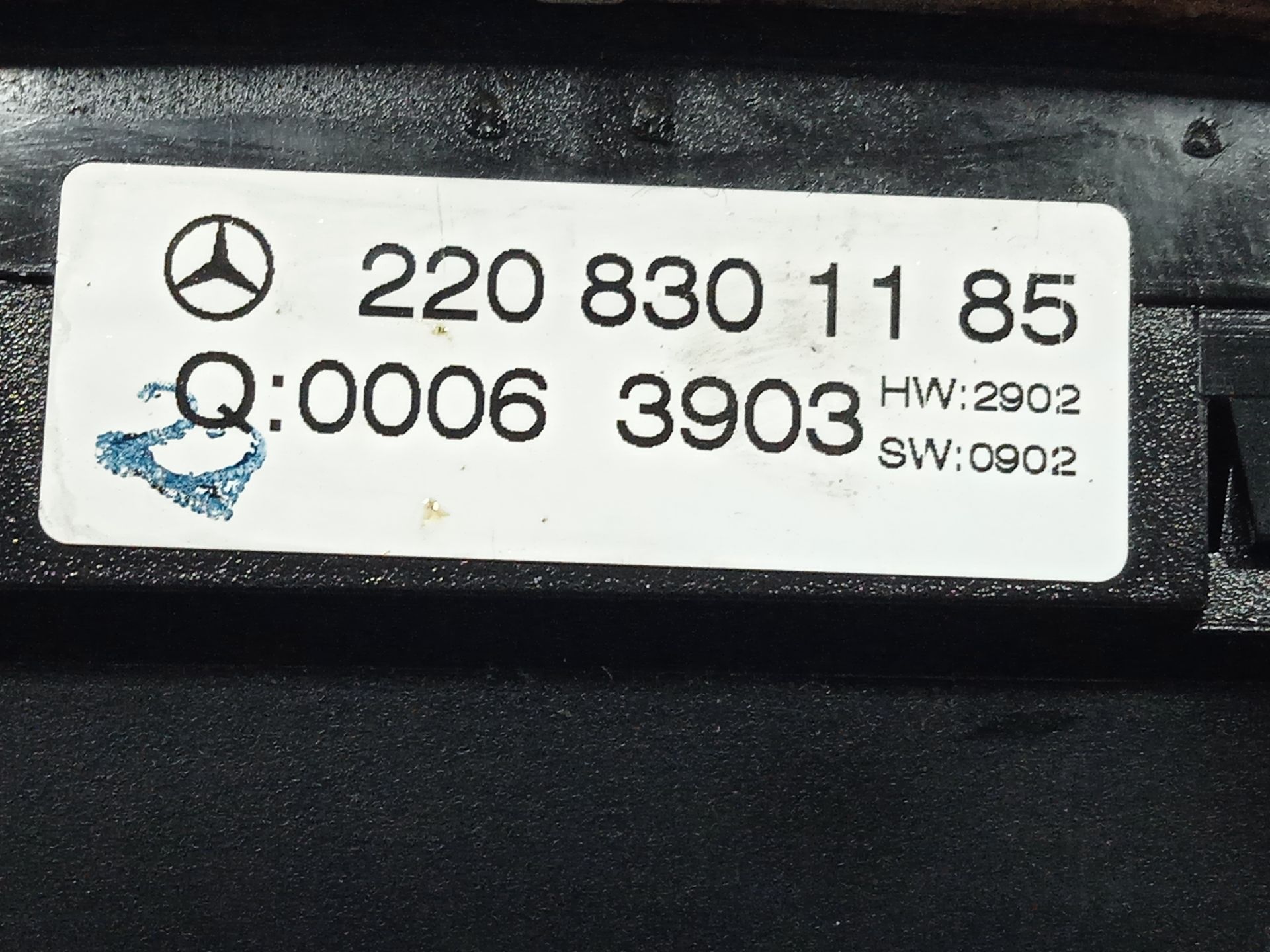 MANDO CALEFACCION / AIRE ACONDICIONADO MERCEDES-BENZ CLASE S (W220) BERLINA 320 (220.065)
