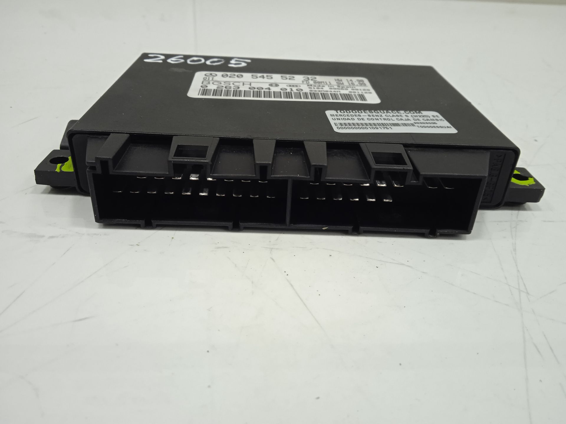 UNIDAD DE CONTROL CAJA DE CAMBIOS MERCEDES-BENZ CLASE S (W220) BERLINA 320 (220.065)