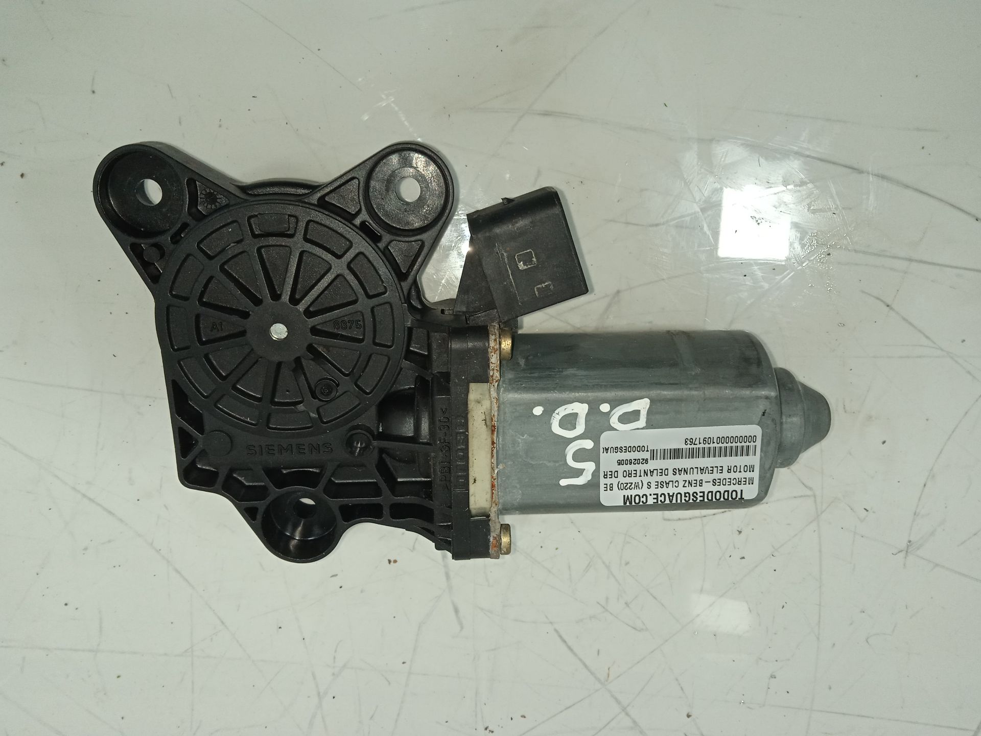 MOTOR ELEVALUNAS DELANTERO DERECHO MERCEDES-BENZ CLASE S (W220) BERLINA 320 (220.065)
