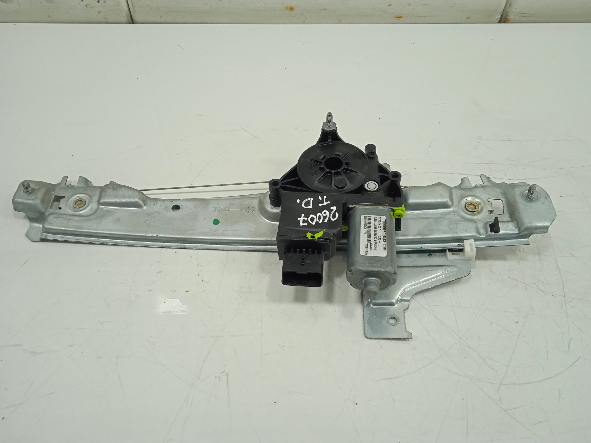ELEVALUNAS TRASERO DERECHO CITROEN C3 *