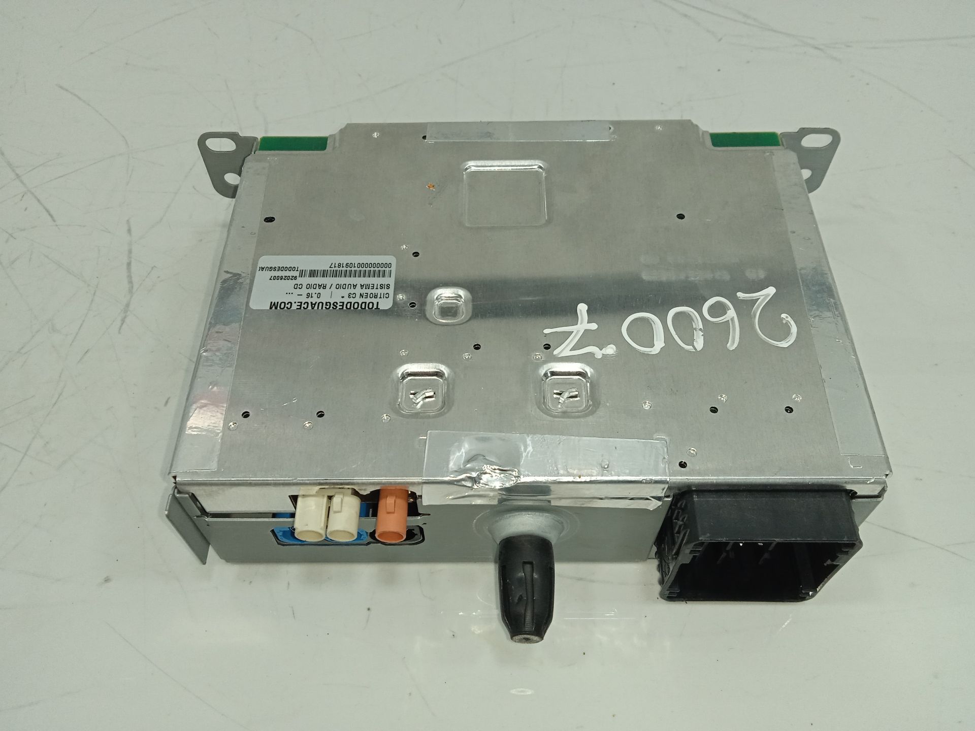 SISTEMA AUDIO / RADIO CD CITROEN C3 *