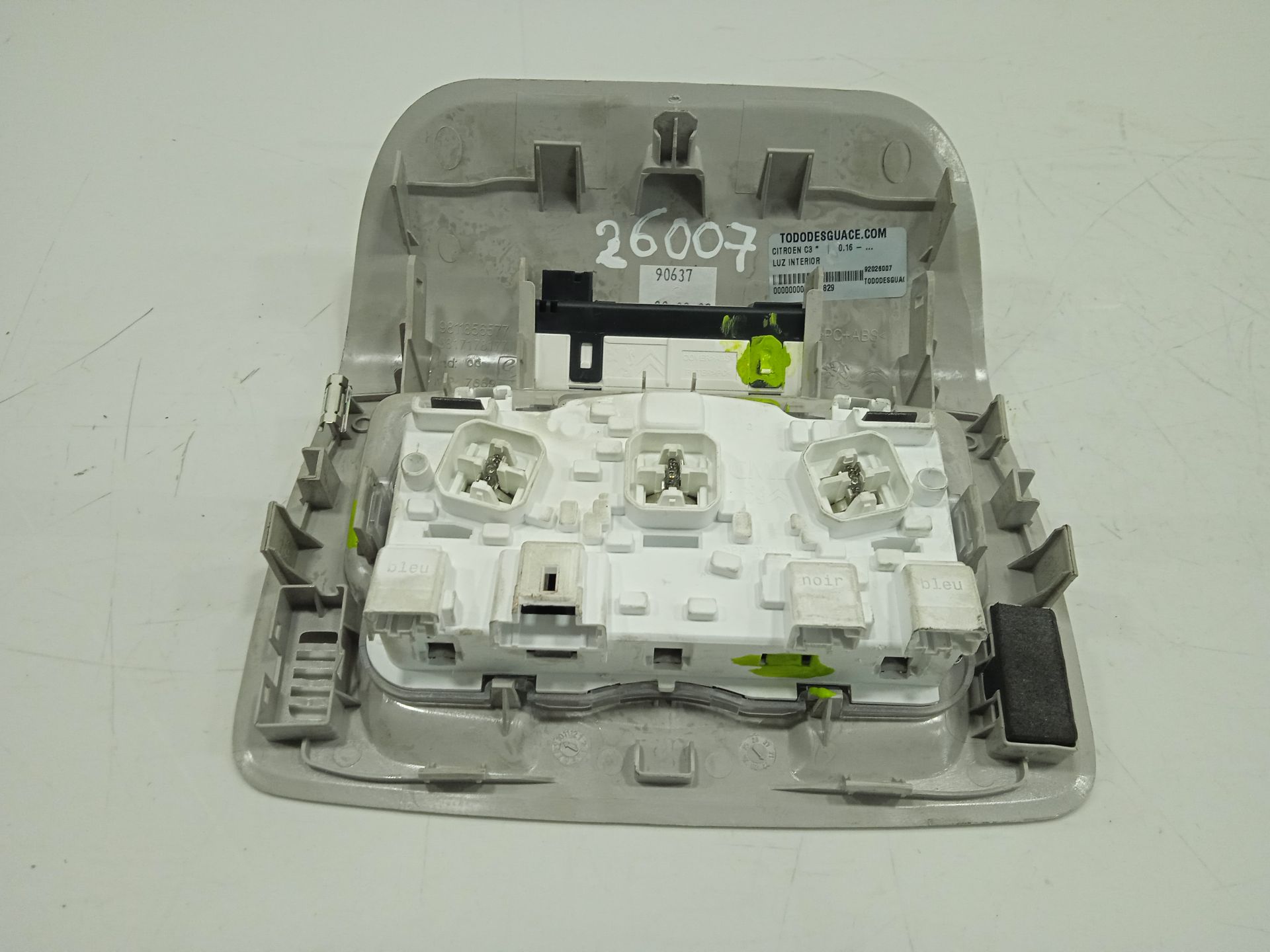 LUZ INTERIOR CITROEN C3 *