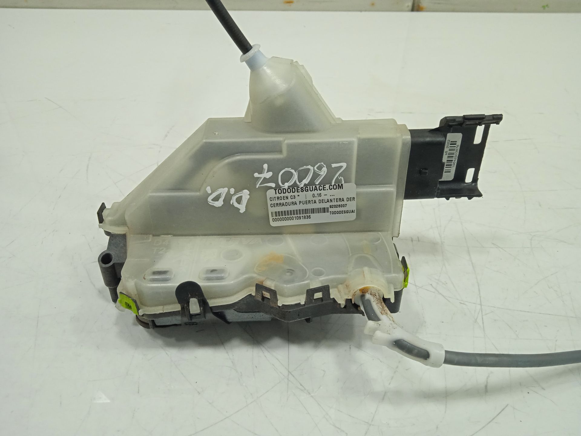 CERRADURA PUERTA DELANTERA DERECHA CITROEN C3 *
