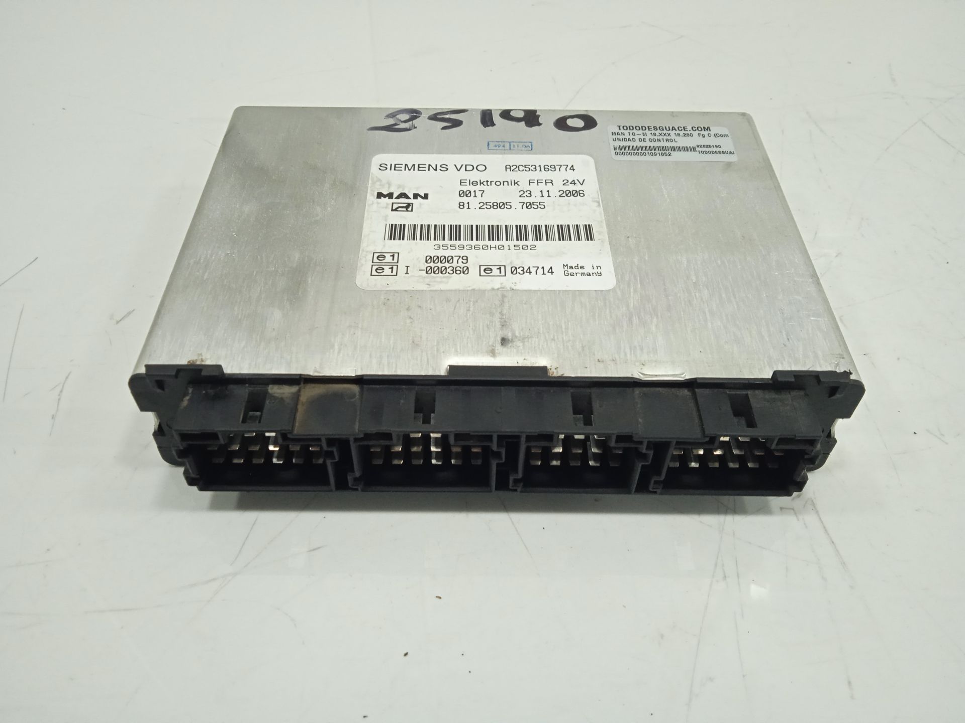 UNIDAD DE CONTROL MAN TG-M 18.XXX 18.280  Fg C (Compact)