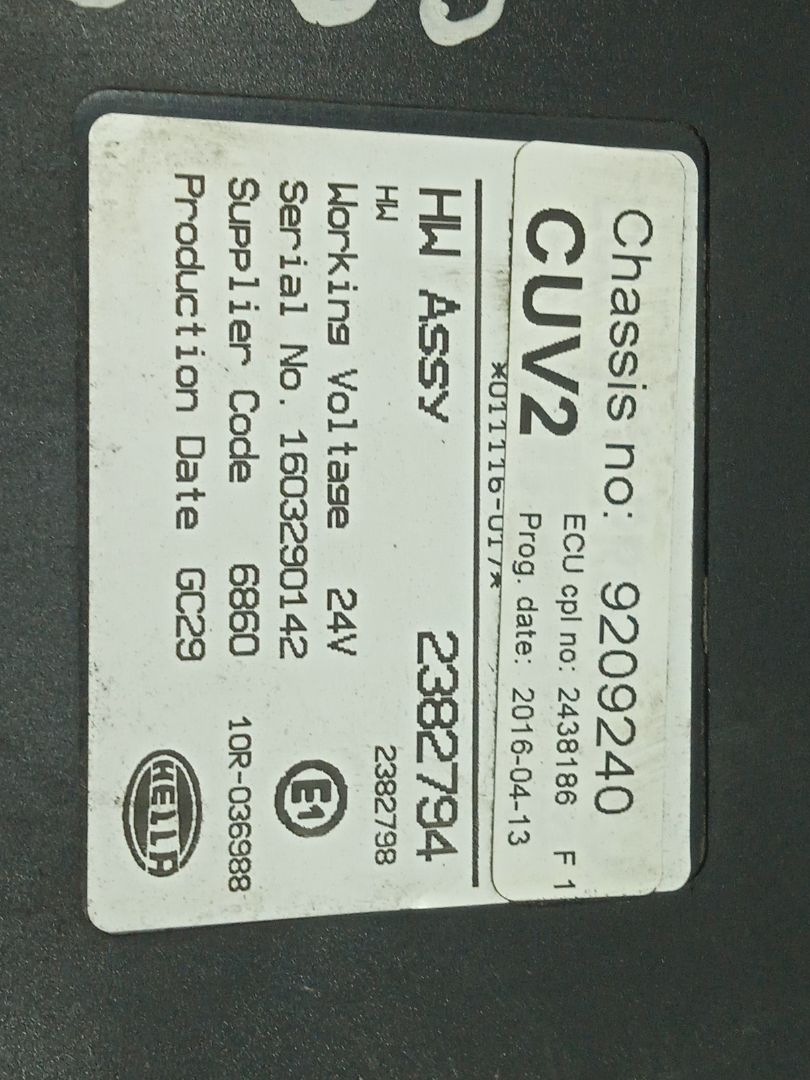 UNIDAD DE CONTROL SCANIA SERIE P/G/R (L-CLASE) FSa G450 (4x2) Corto CG 14