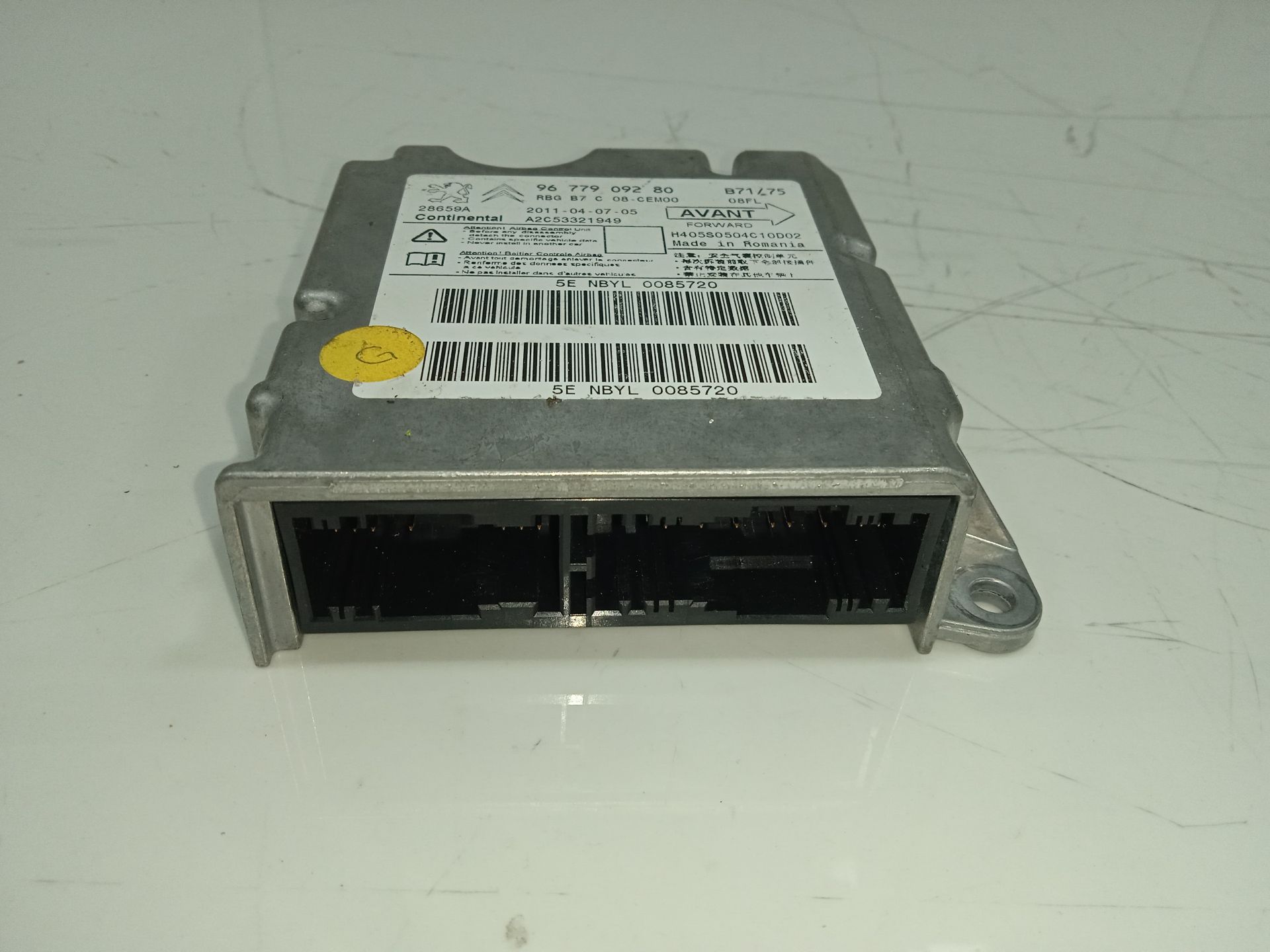 CENTRALITA AIRBAG CITROEN C4 LIM. Collection   |   12.11 - 12.14
