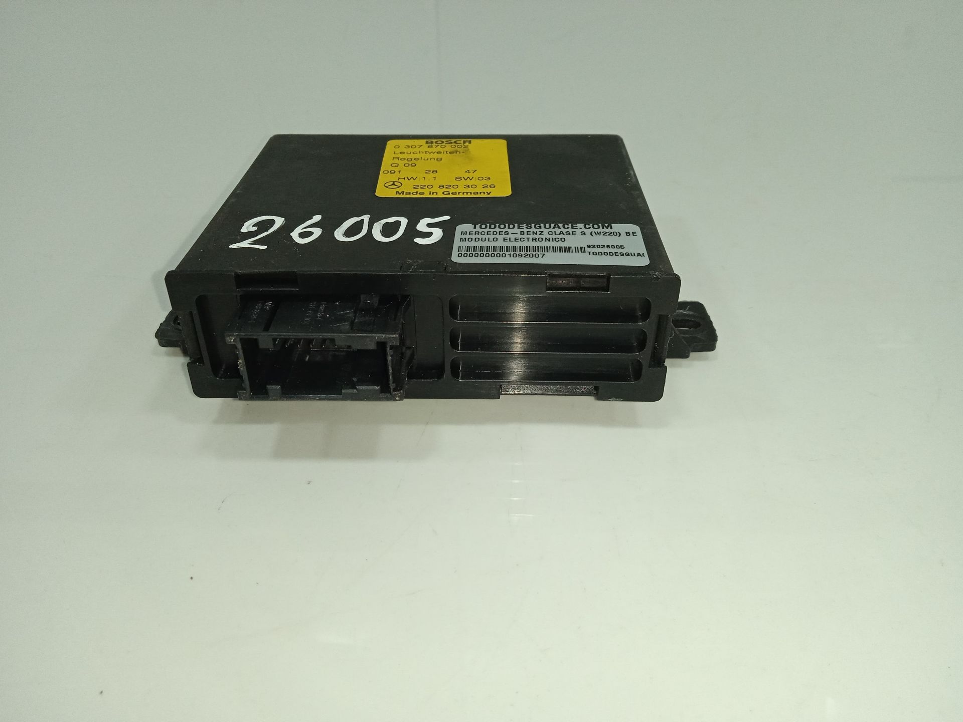 MODULO ELECTRONICO MERCEDES-BENZ CLASE S (W220) BERLINA 320 (220.065)