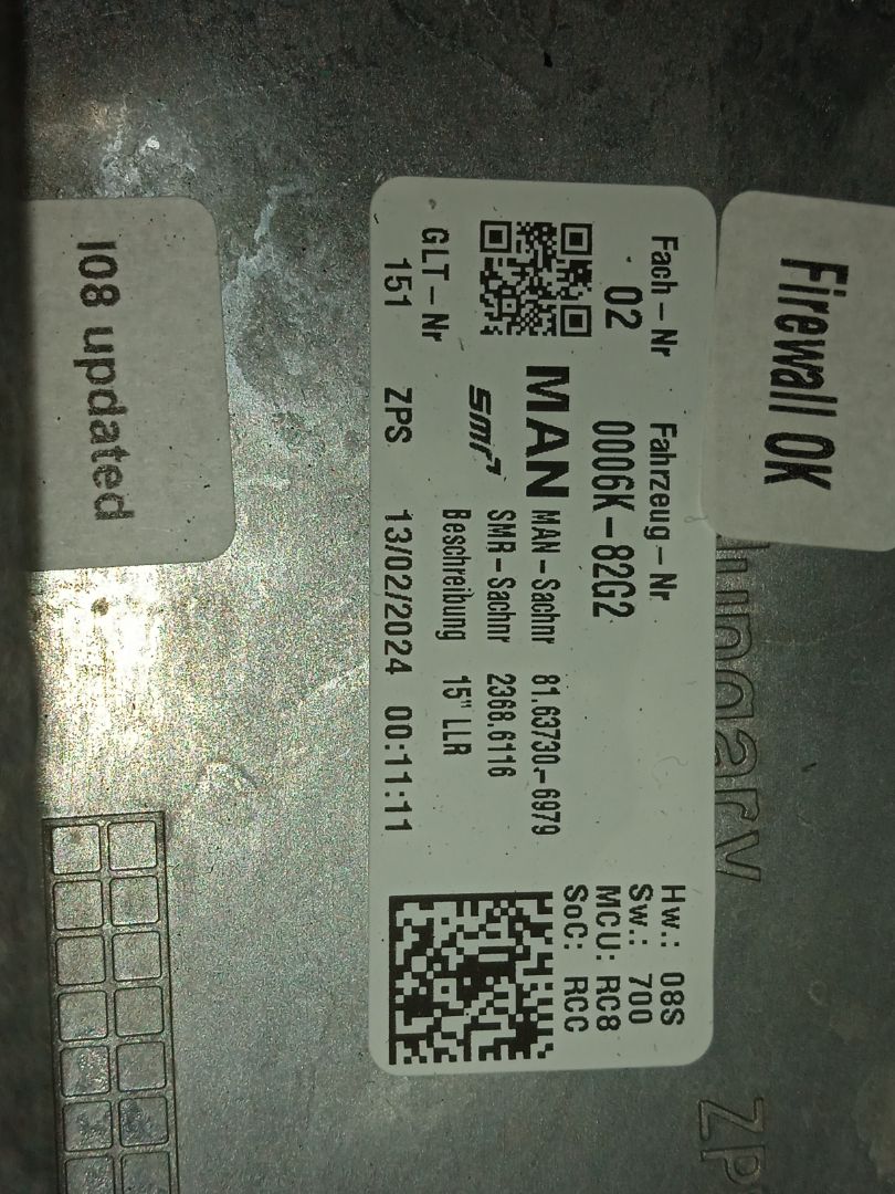 PANTALLA MAN TGX 33.XXX FG /   6x4   BL XL