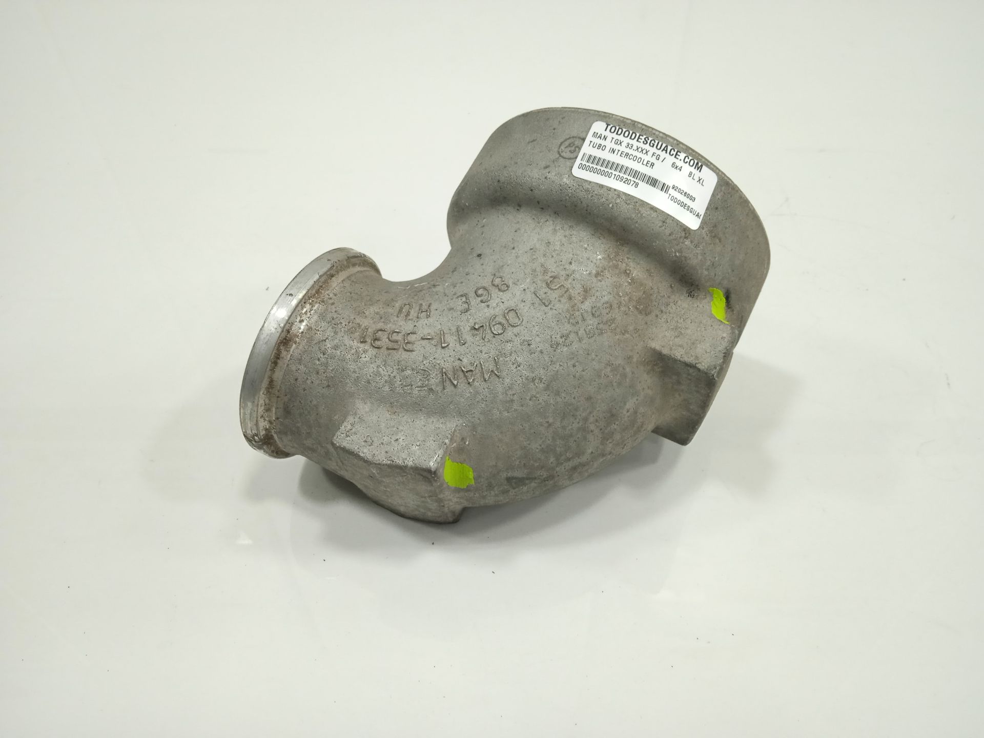 TUBO AGUA MAN TGX 33.XXX FG /   6x4   BL XL