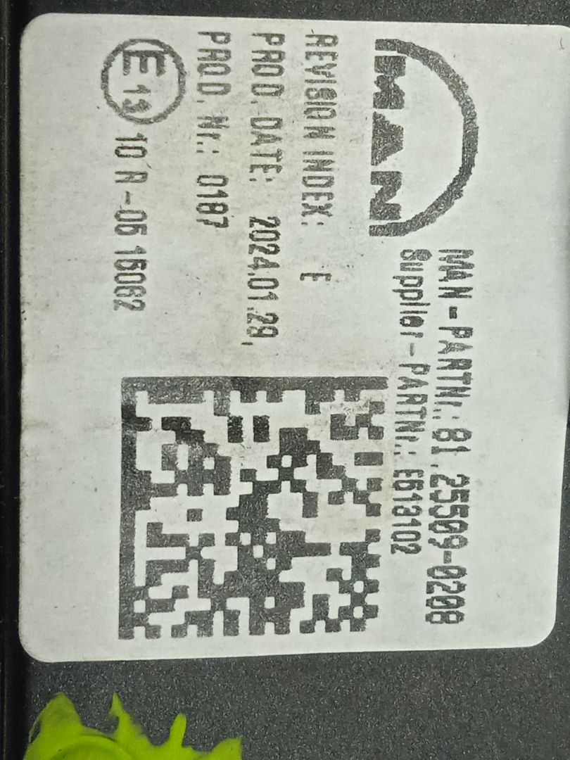 SELECTOR DE CAMBIO AUTOMÁTICO MAN TGX 33.XXX FG /   6x4   BL XL