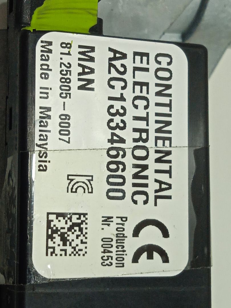 ANTIRROBO / LLAVE CONTACTO MAN TGX 33.XXX FG /   6x4   BL XL