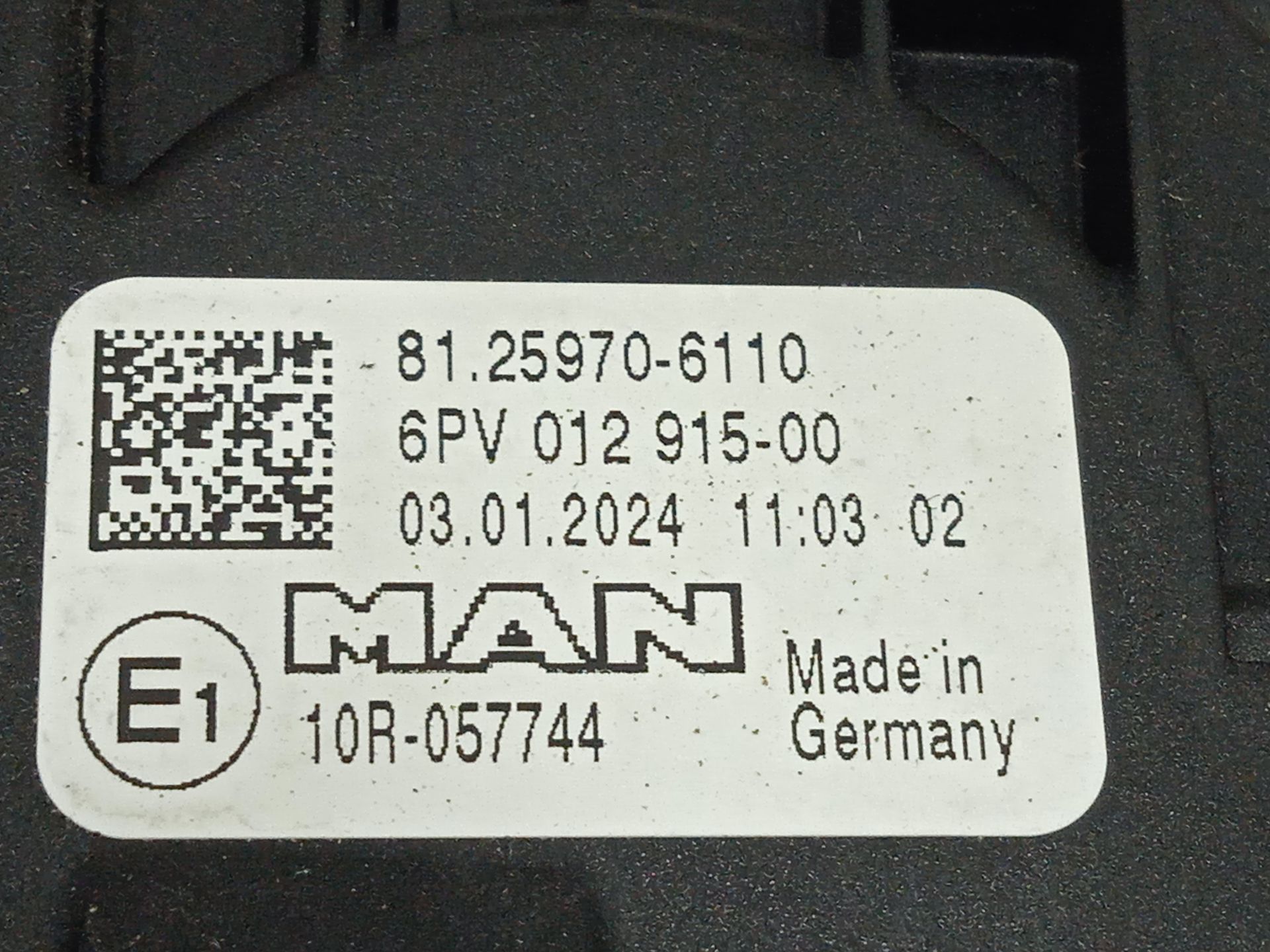 POTENCIOMETRO MAN TGX 33.XXX FG /   6x4   BL XL