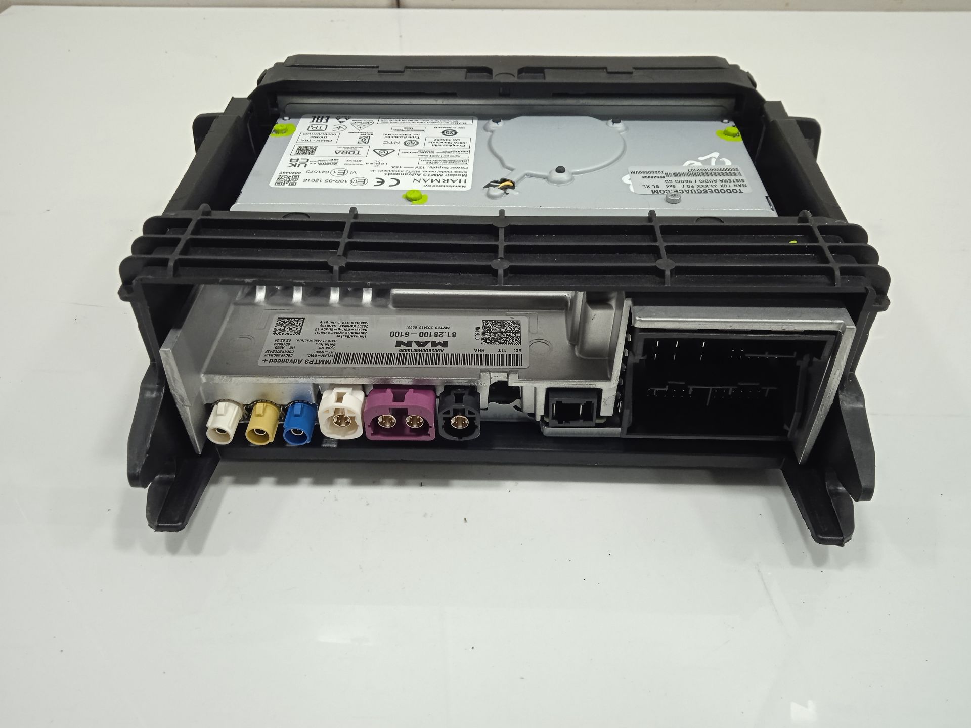 SISTEMA AUDIO / RADIO CD MAN TGX 33.XXX FG /   6x4   BL XL