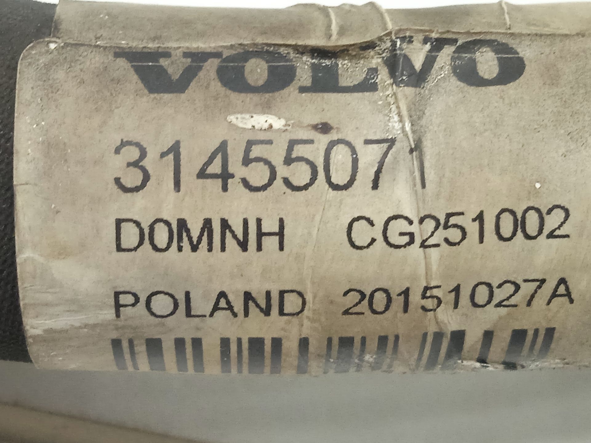 TUBO AIRE ACONDICIONADO VOLVO V60 KOMBI Kinetic