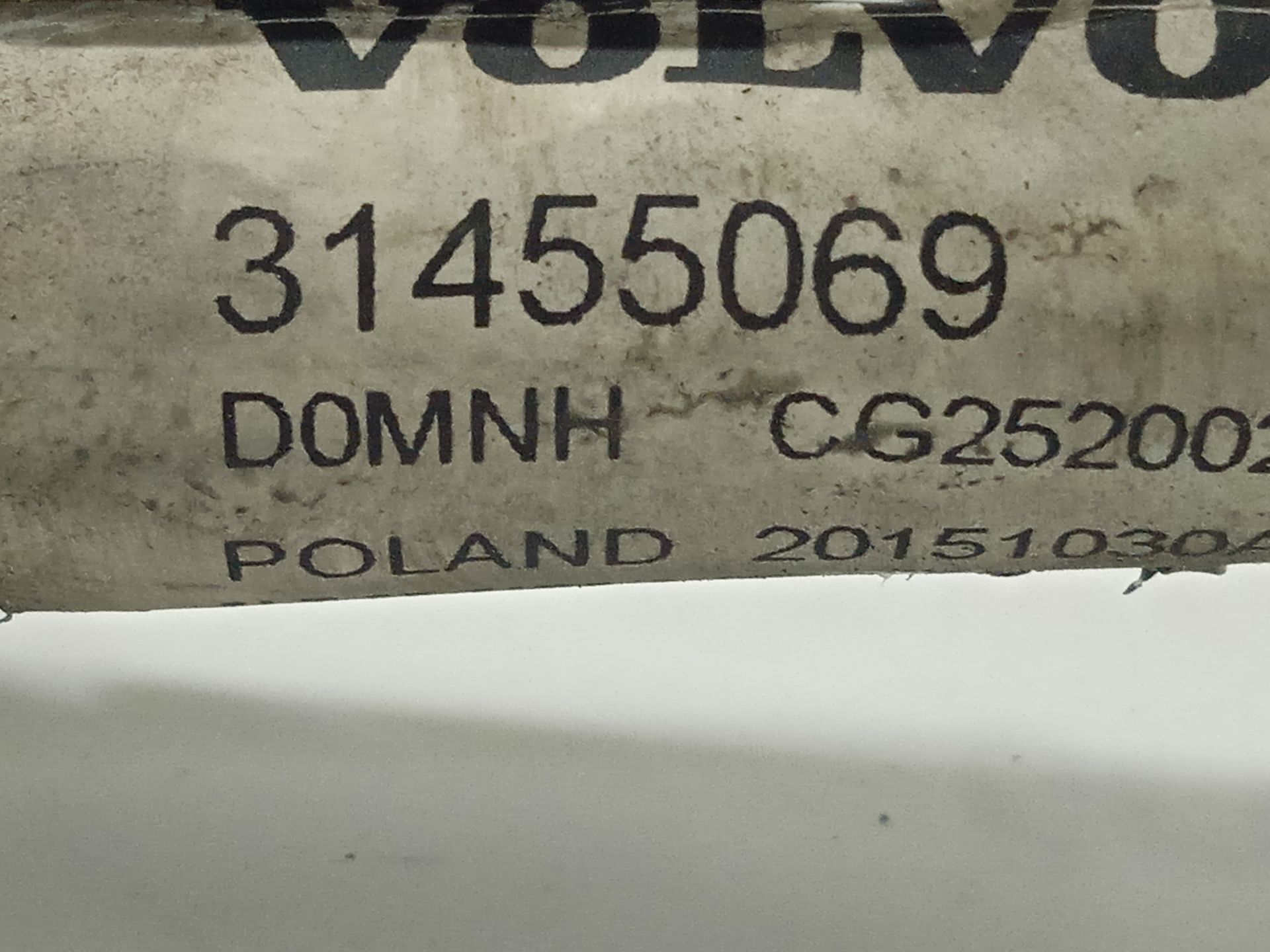TUBO AIRE ACONDICIONADO VOLVO V60 KOMBI Kinetic