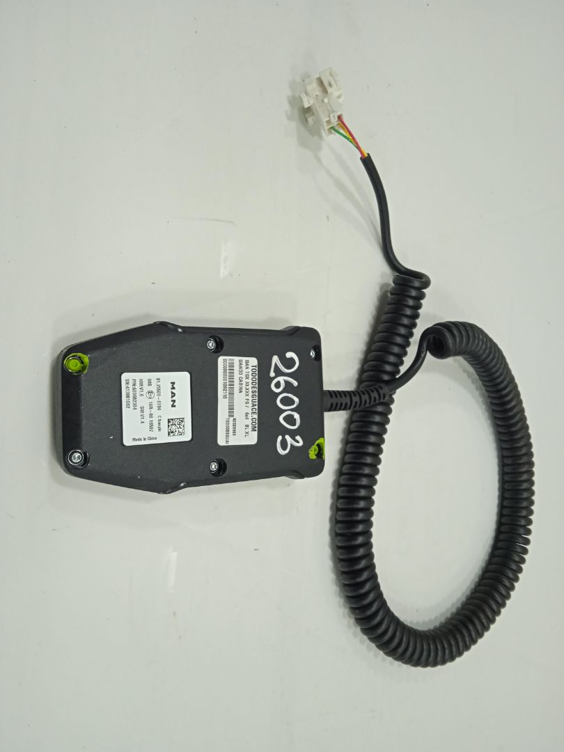 MANDO CABINA MAN TGX 33.XXX FG /   6x4   BL XL