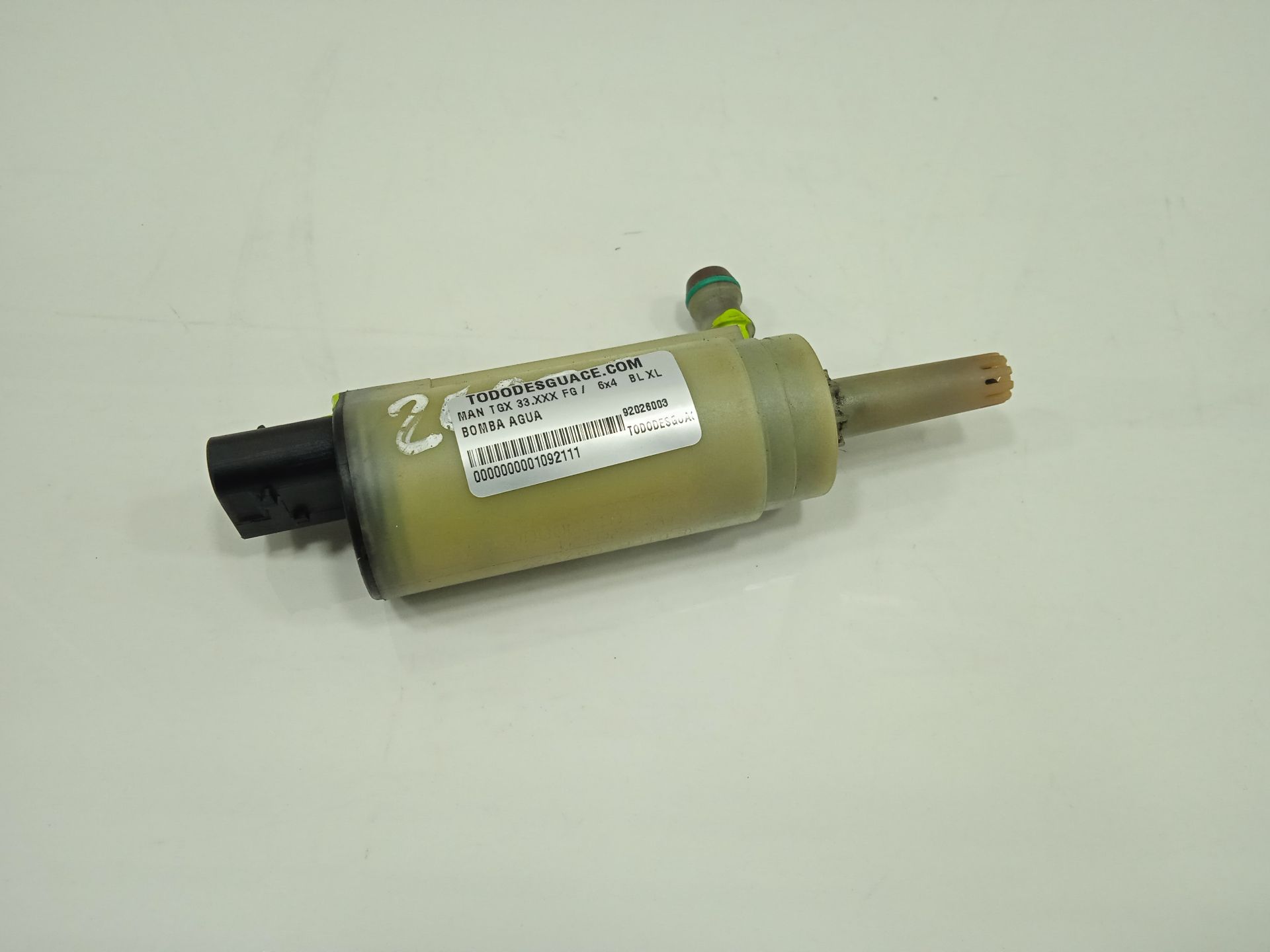 BOMBA LIMPIA MAN TGX 33.XXX FG /   6x4   BL XL
