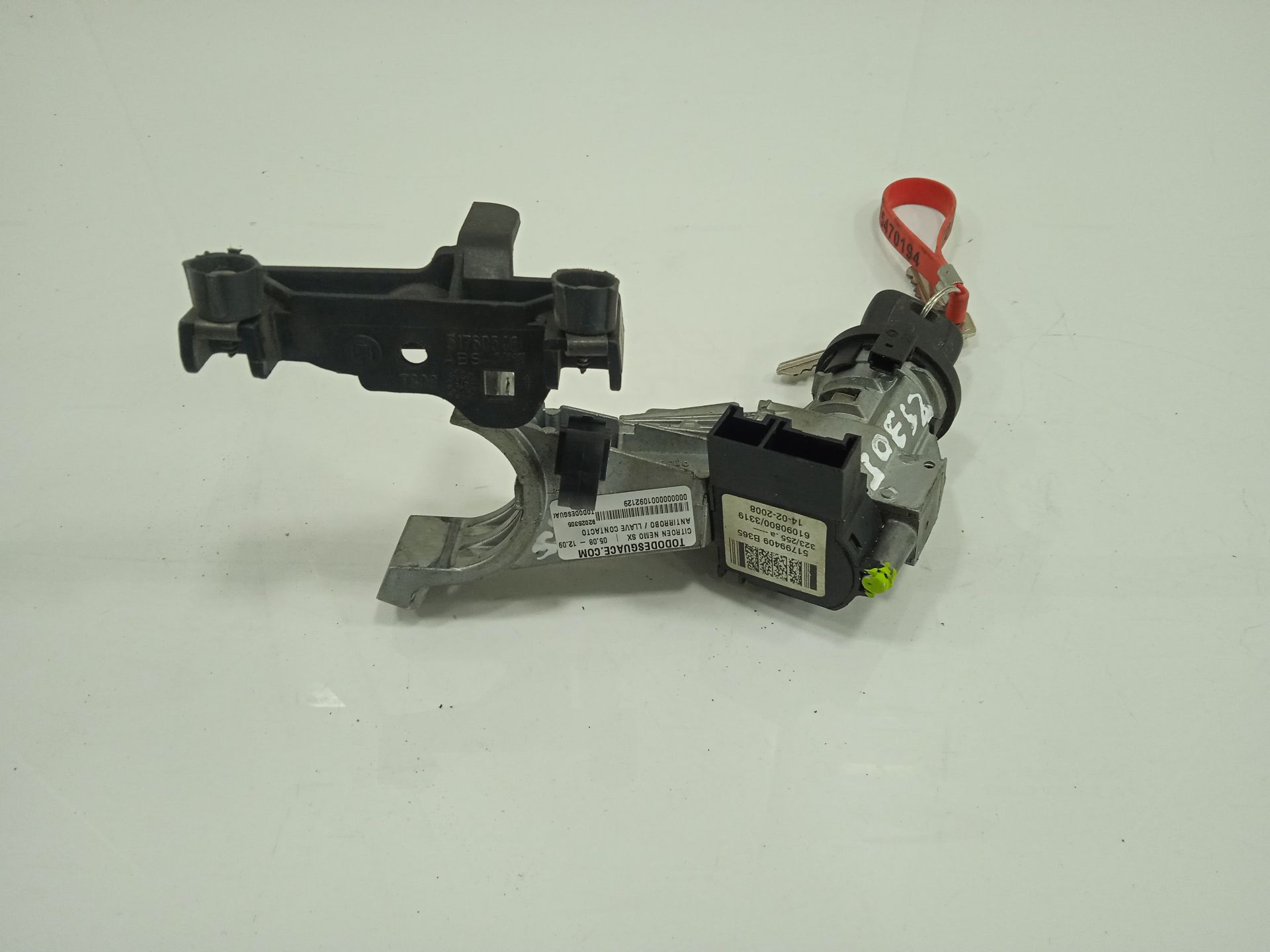 ANTIRROBO / LLAVE CONTACTO CITROEN NEMO SX