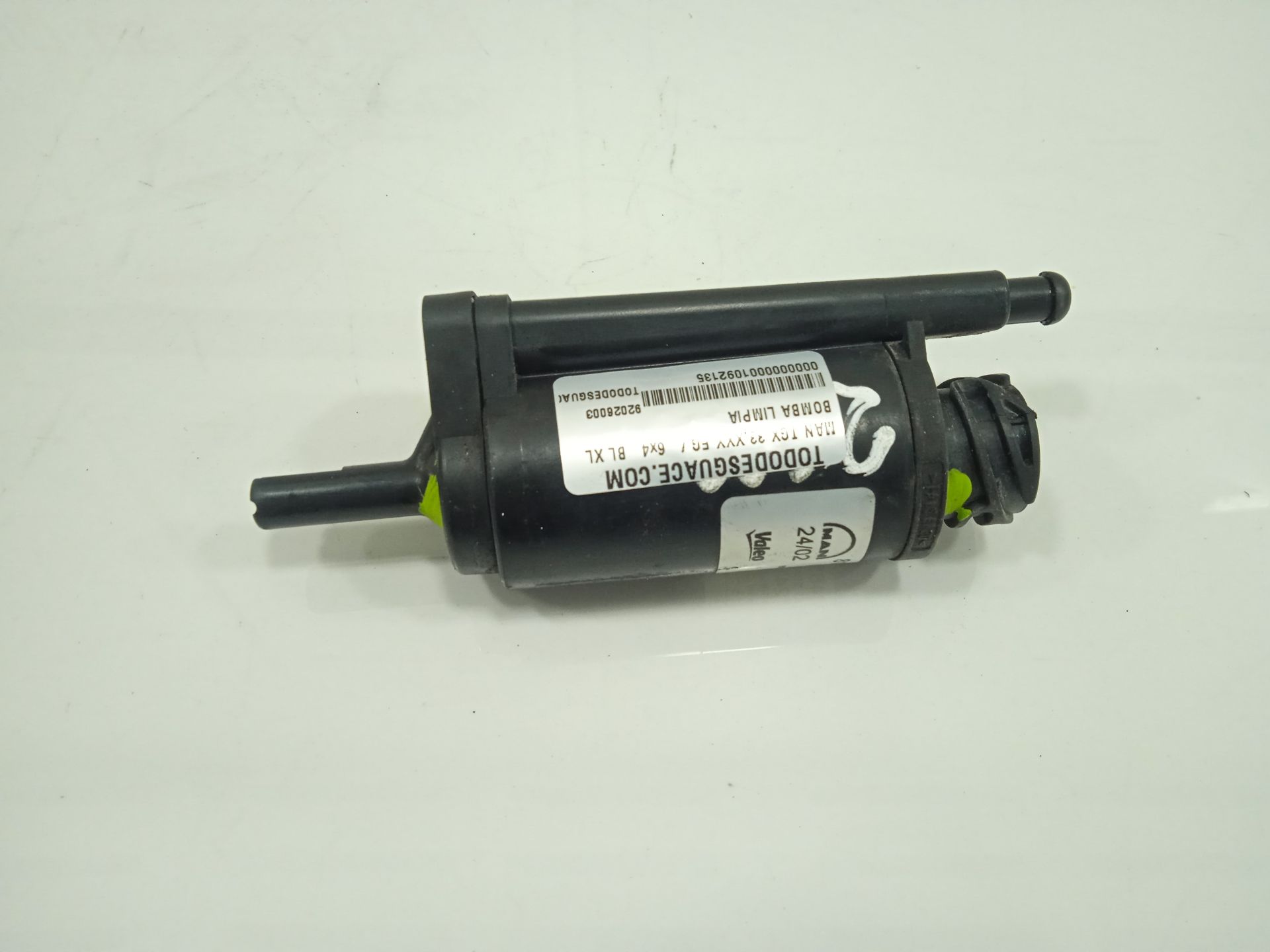 BOMBA LIMPIA MAN TGX 33.XXX FG /   6x4   BL XL