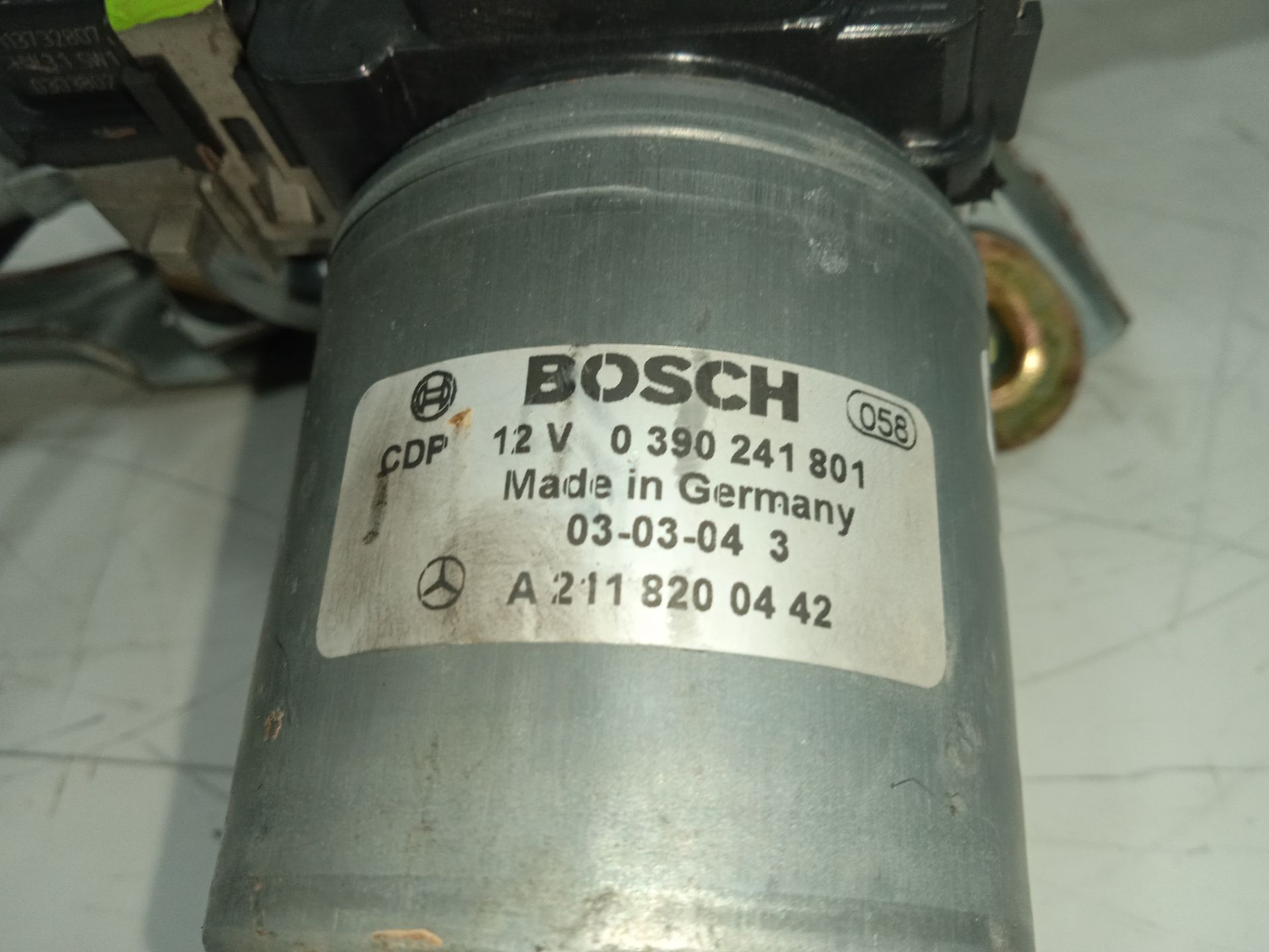 MOTOR LIMPIA DELANTERO MERCEDES-BENZ CLASE E (W211) BERLINA E 270 CDI (211.016)