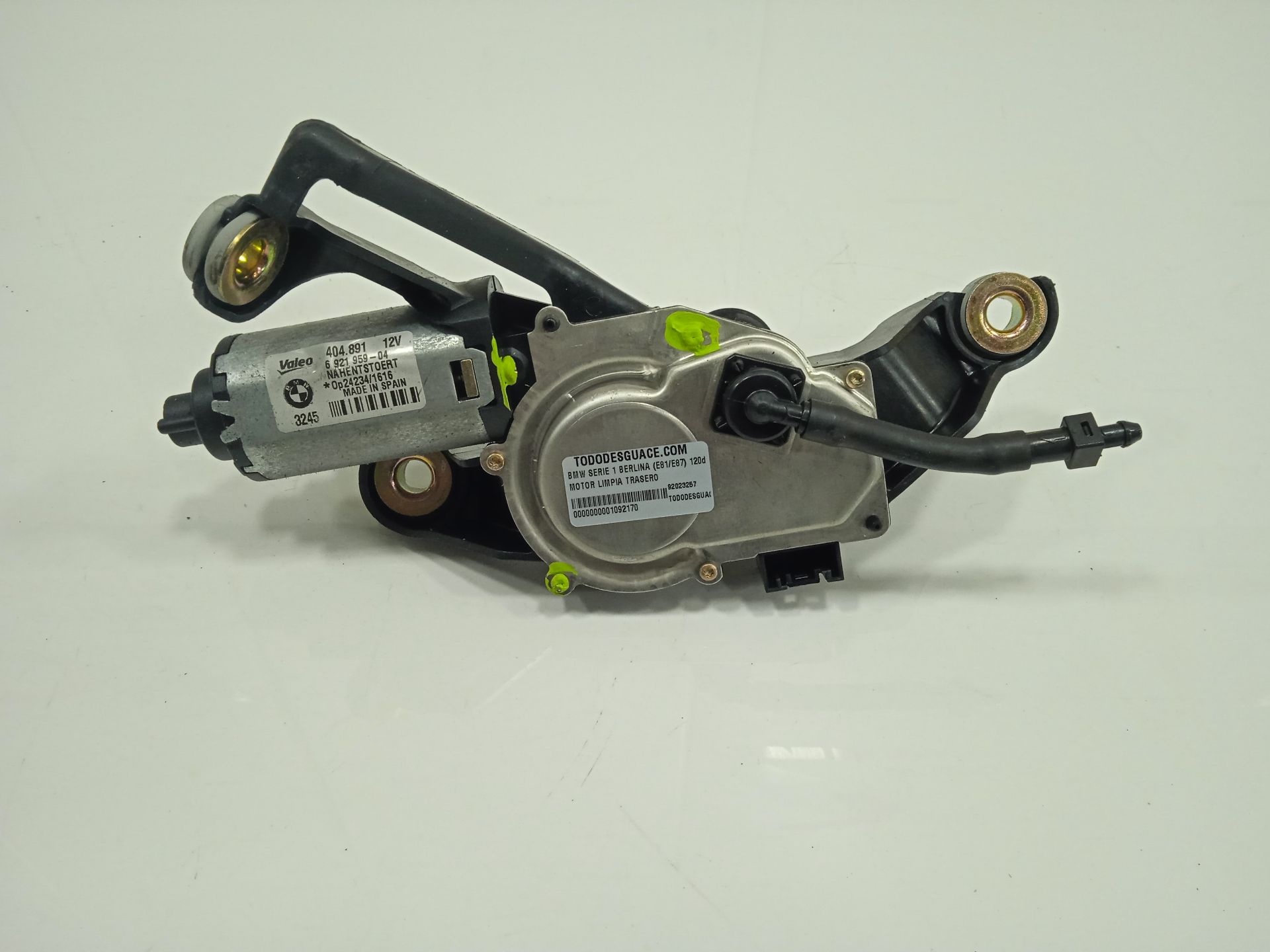 MOTOR LIMPIA TRASERO BMW SERIE 1 BERLINA (E81/E87) 120d