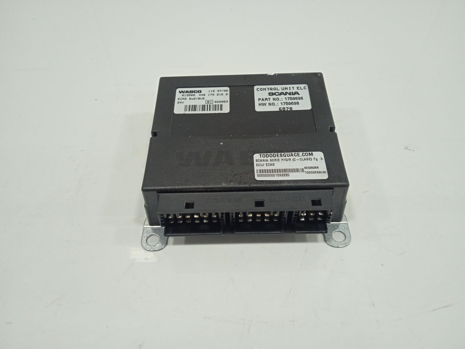 ECU/ ECAS SCANIA SERIE P/G/R (C-CLASE) Fg  340  (4X2) Corto CP 13 / 14 B