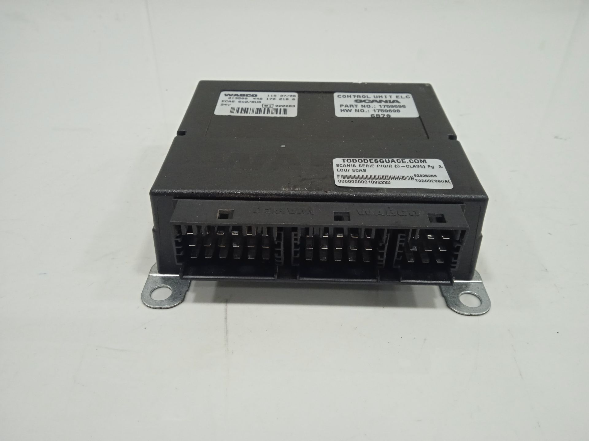 ECU/ ECAS SCANIA SERIE P/G/R (C-CLASE) Fg  340  (4X2) Corto CP 13 / 14 B