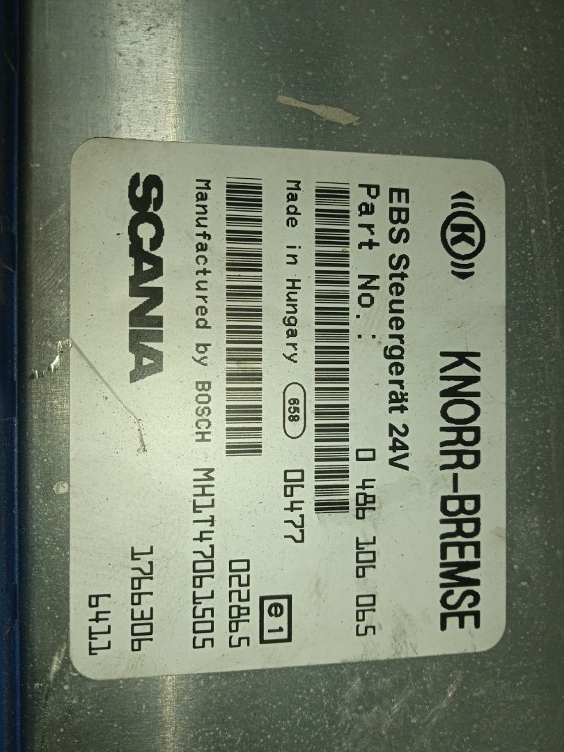 MODULO EBS SCANIA SERIE P/G/R (C-CLASE) Fg  270  (4X2) Corto CP 13 / 14 B