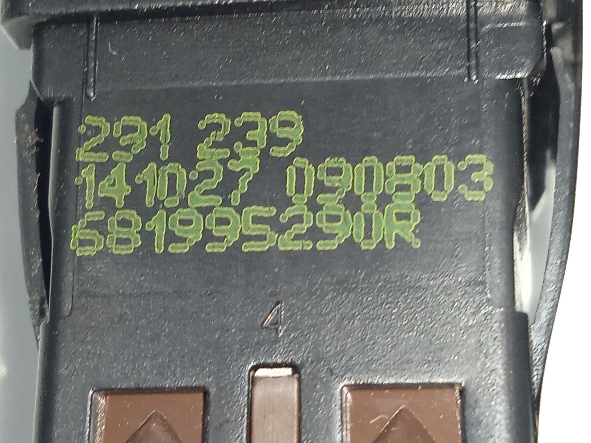 INTERRUPTOR AIRBAG RENAULT ZOE Entry
