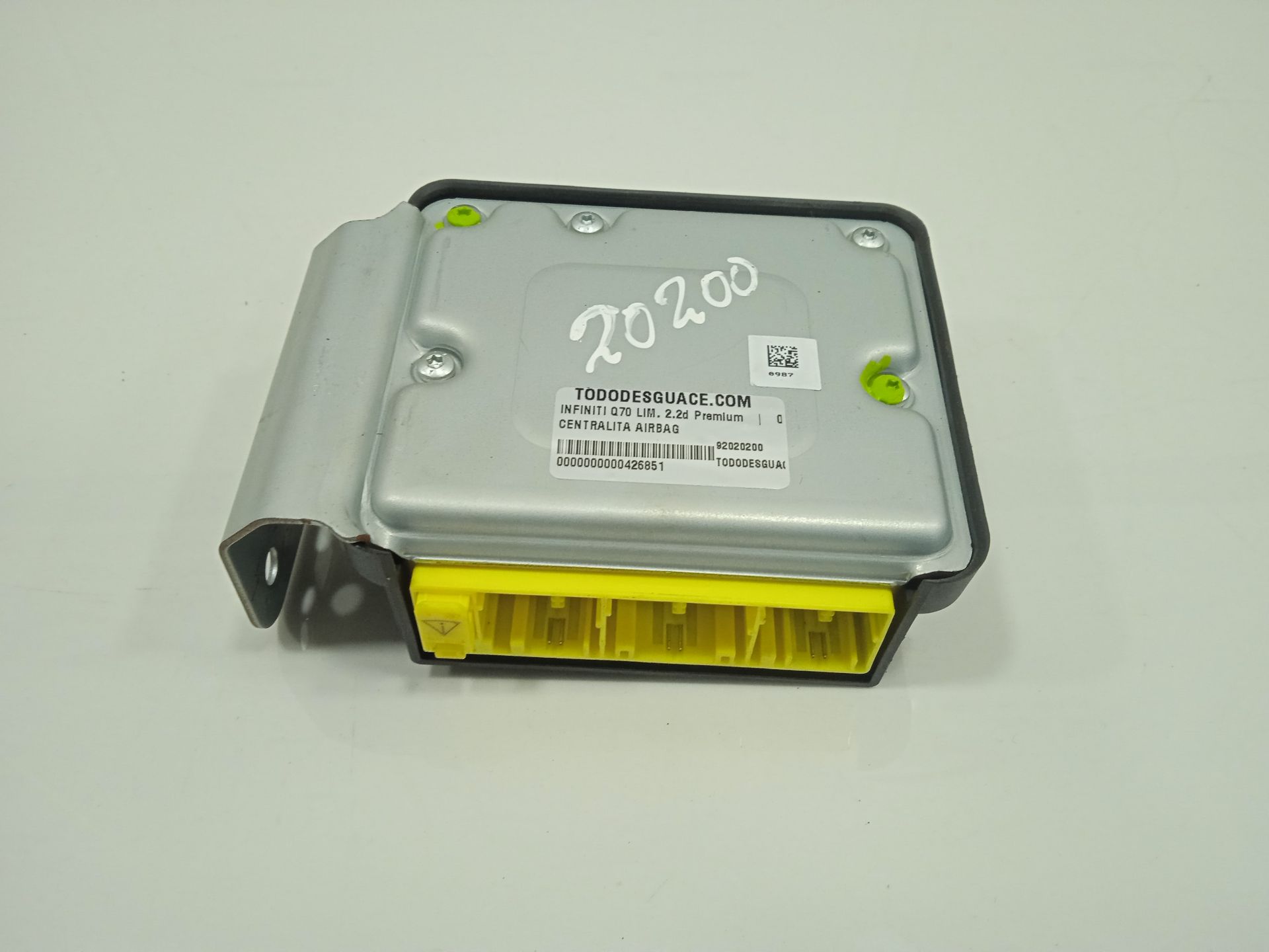 CENTRALITA AIRBAG INFINITI Q70 LIM. 2.2d Premium   |   01.15 - 12.19
