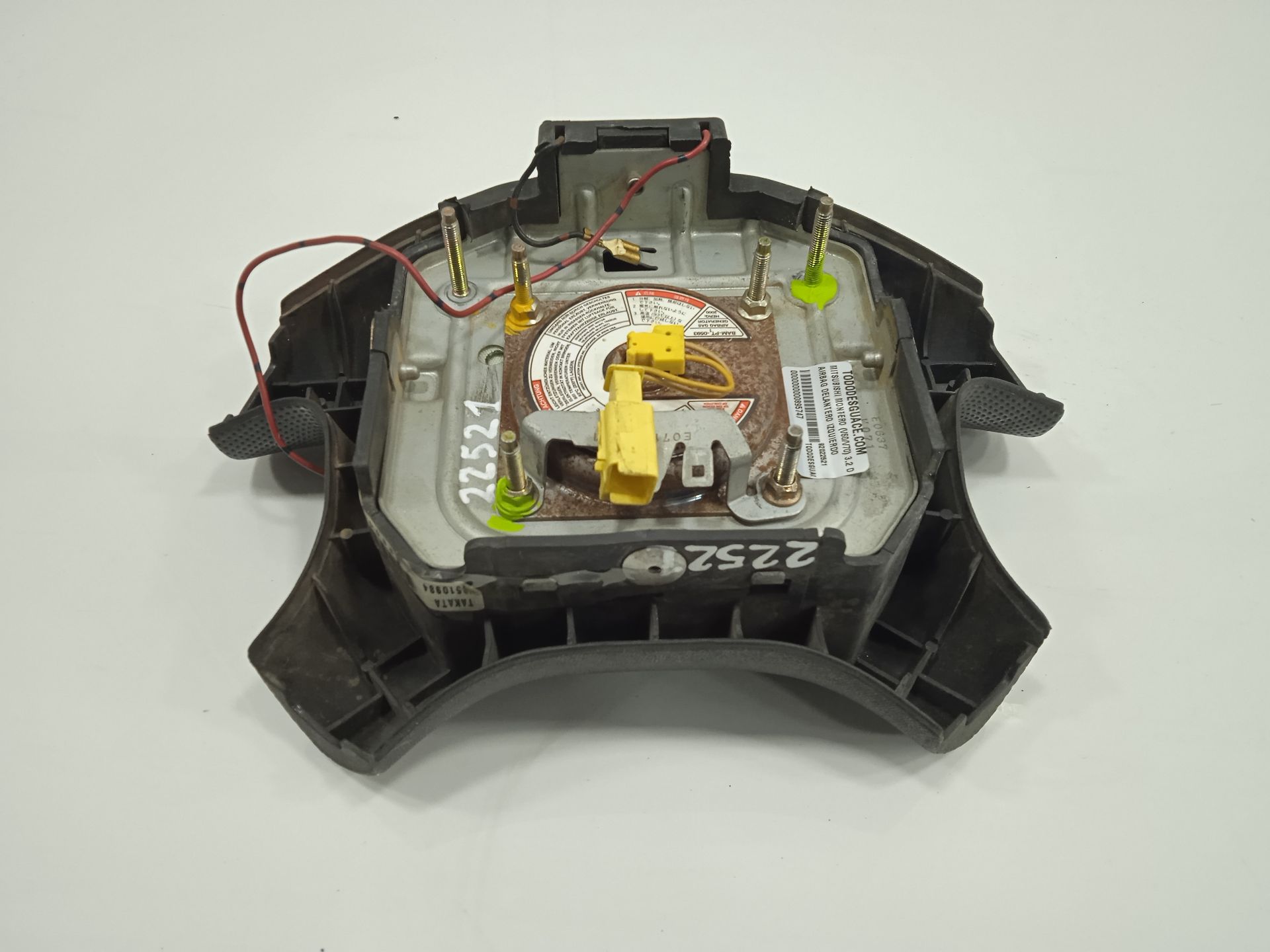 AIRBAG DELANTERO IZQUIERDO MITSUBISHI MONTERO (V60/V70) 3.2 DI-D GLX Hunter (5-ptas.)   |   10.01 - ...