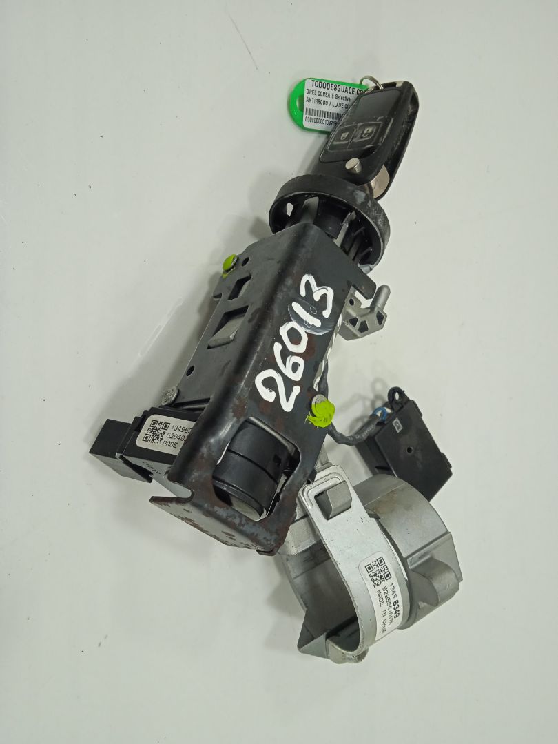 ANTIRROBO / LLAVE CONTACTO OPEL CORSA E Selective