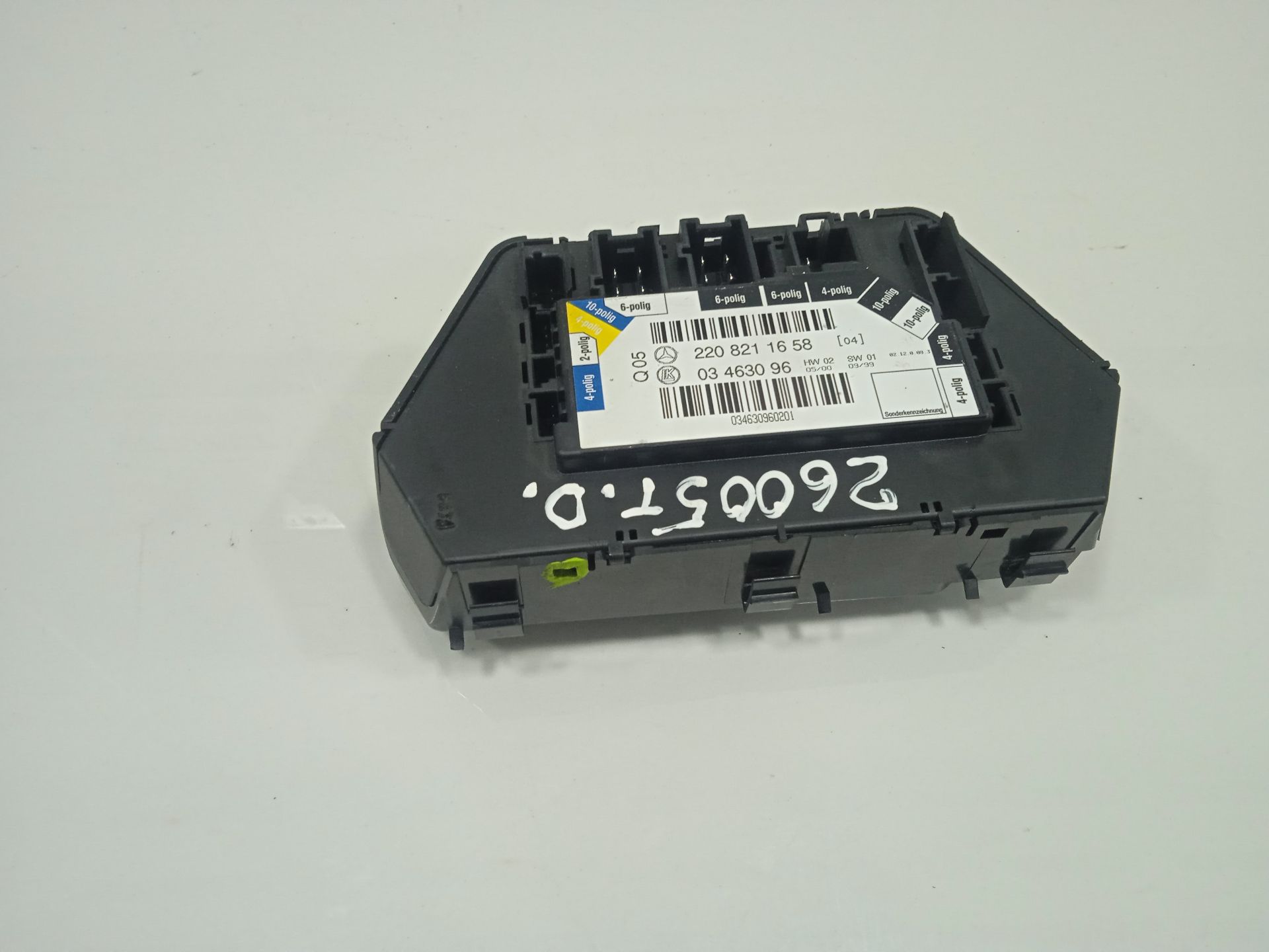 MODULO ELECTRONICO MERCEDES-BENZ CLASE S (W220) BERLINA 320 (220.065)