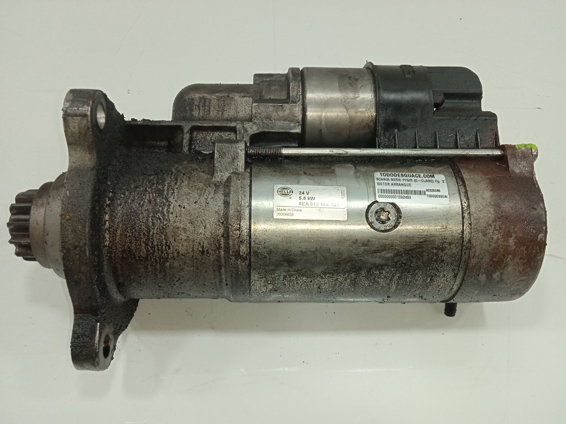 MOTOR ARRANQUE SCANIA SERIE P/G/R (C-CLASE) Fg  270  (4X2) Corto CP 13 / 14 B
