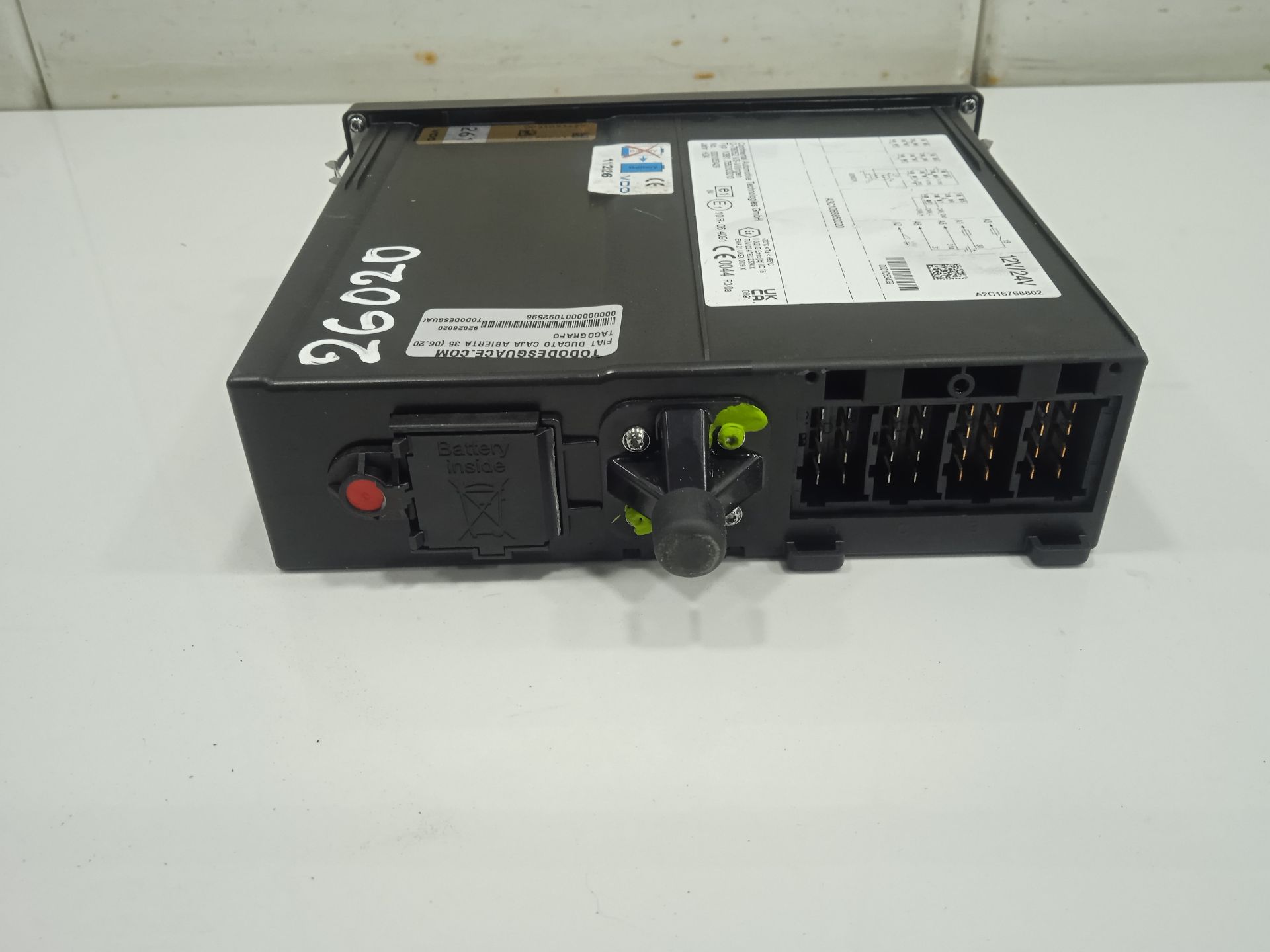 TACOGRAFO FIAT DUCATO CAJA ABIERTA 35 (06.2006 =>) L2 120 Multijet