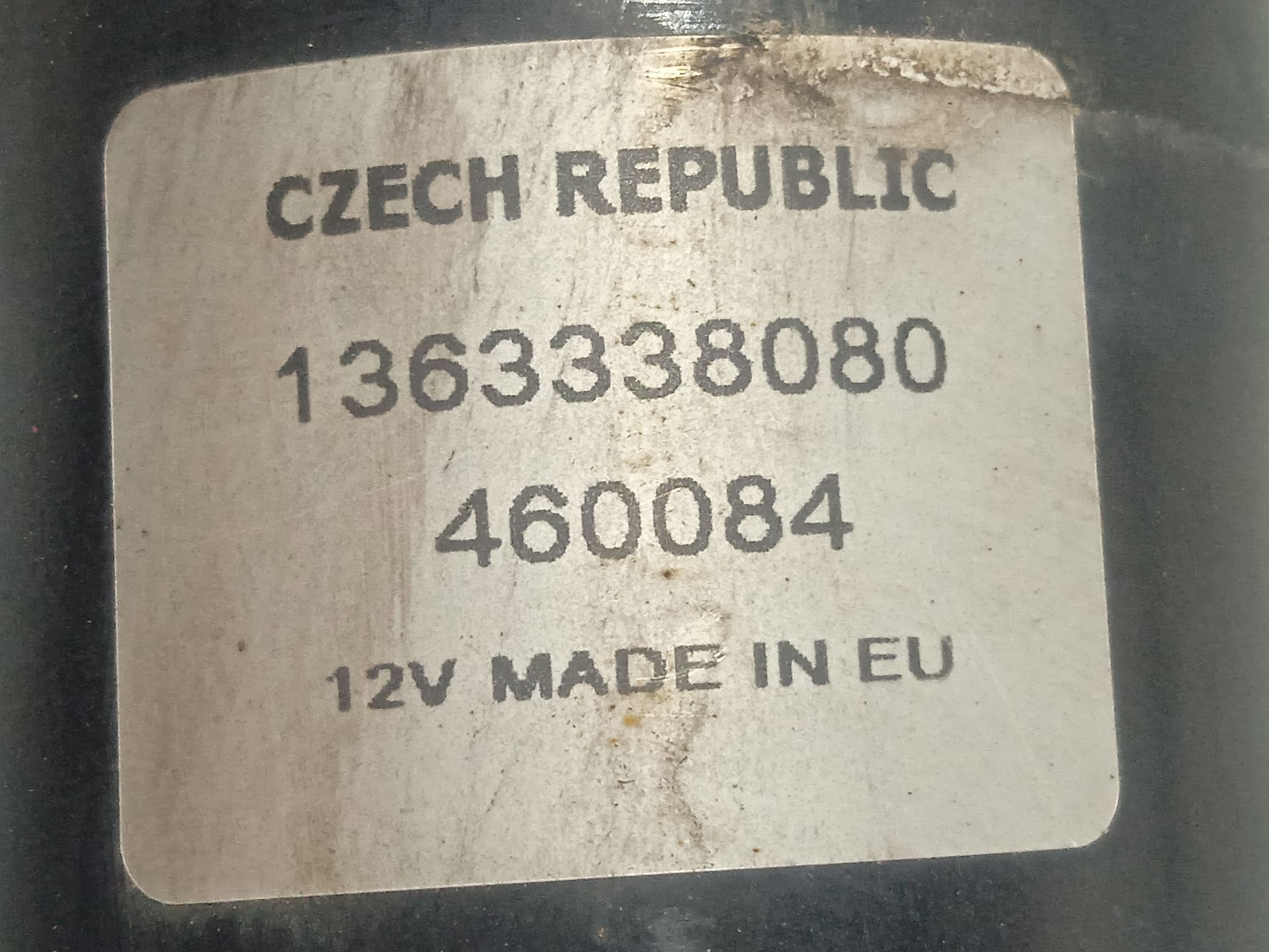 MOTOR LIMPIA DELANTERO FIAT DUCATO CAJA ABIERTA 35 (06.2006 =>) L2 120 Multijet