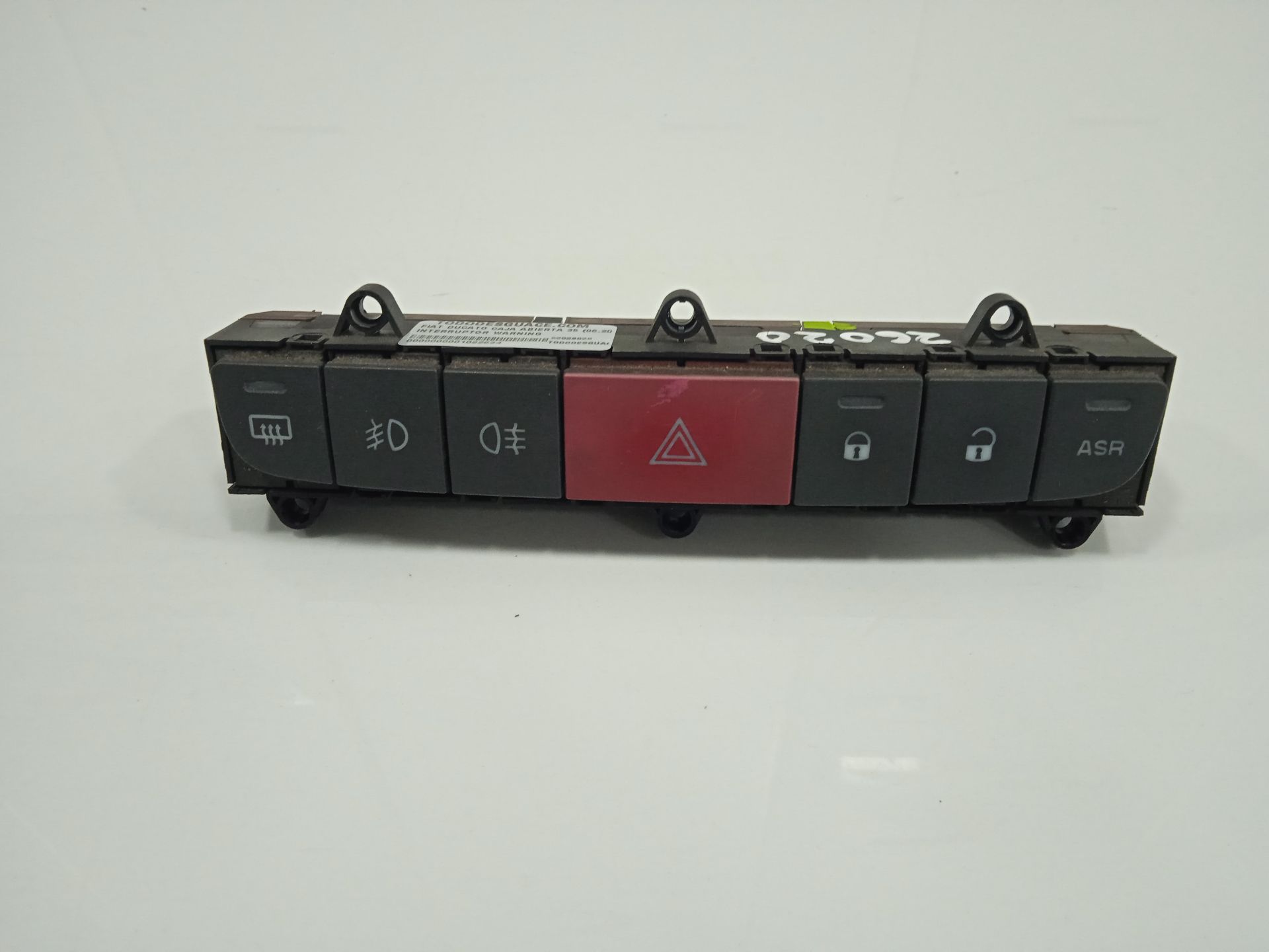 INTERRUPTOR WARNING FIAT DUCATO CAJA ABIERTA 35 (06.2006 =>) L2 120 Multijet