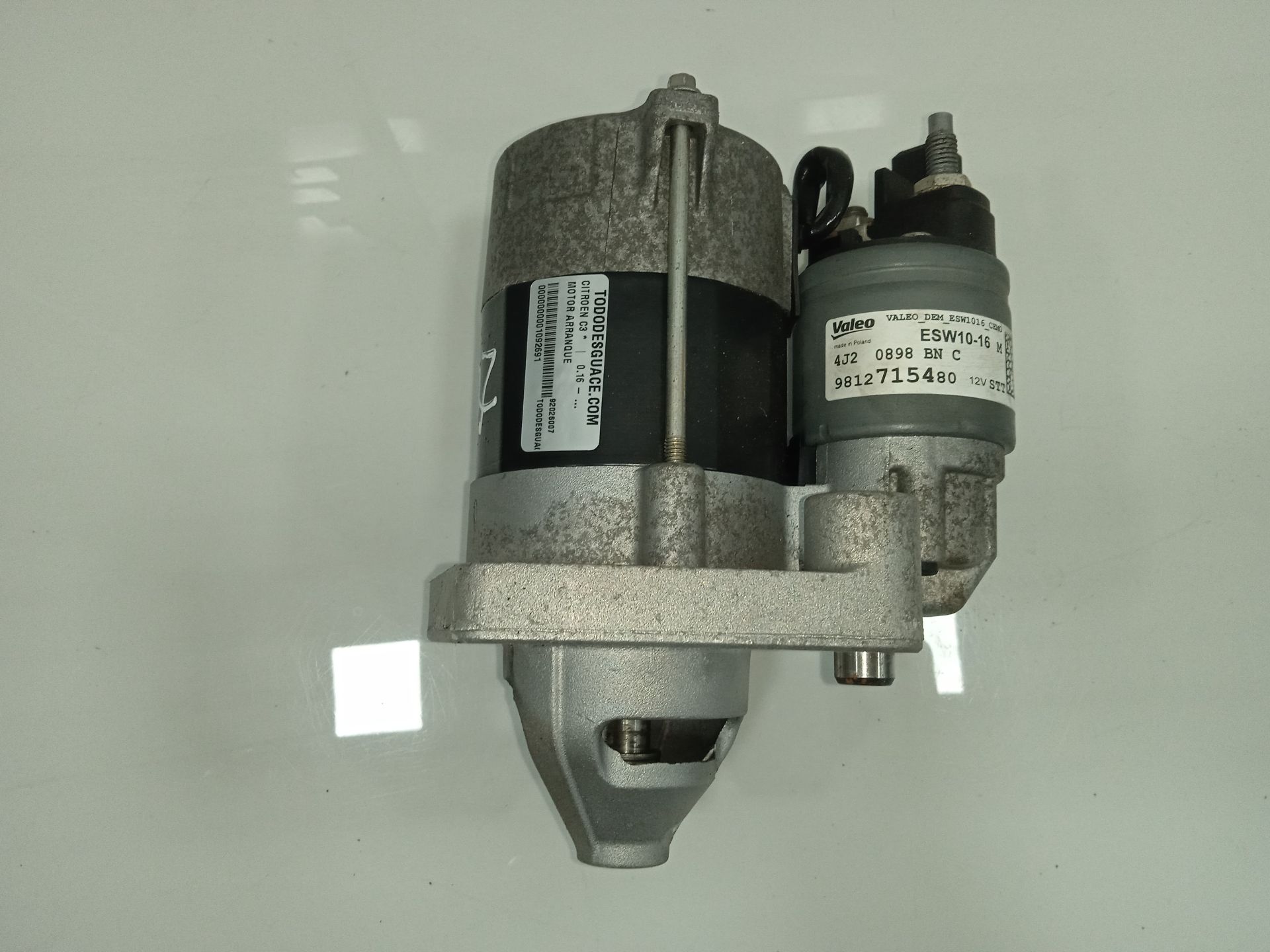 MOTOR ARRANQUE CITROEN C3 *