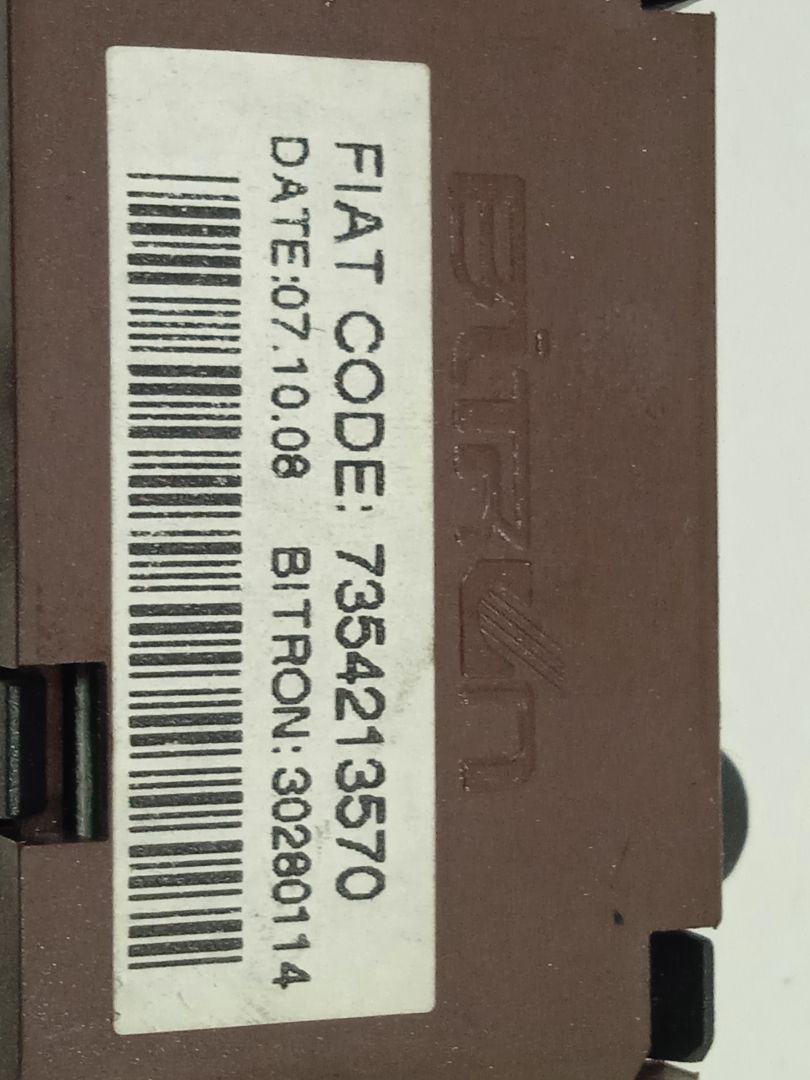 INTERRUPTOR WARNING PEUGEOT BOXER CAJA CERRADA (RS 3000) (330/333) 2007 ->) HDi (333)