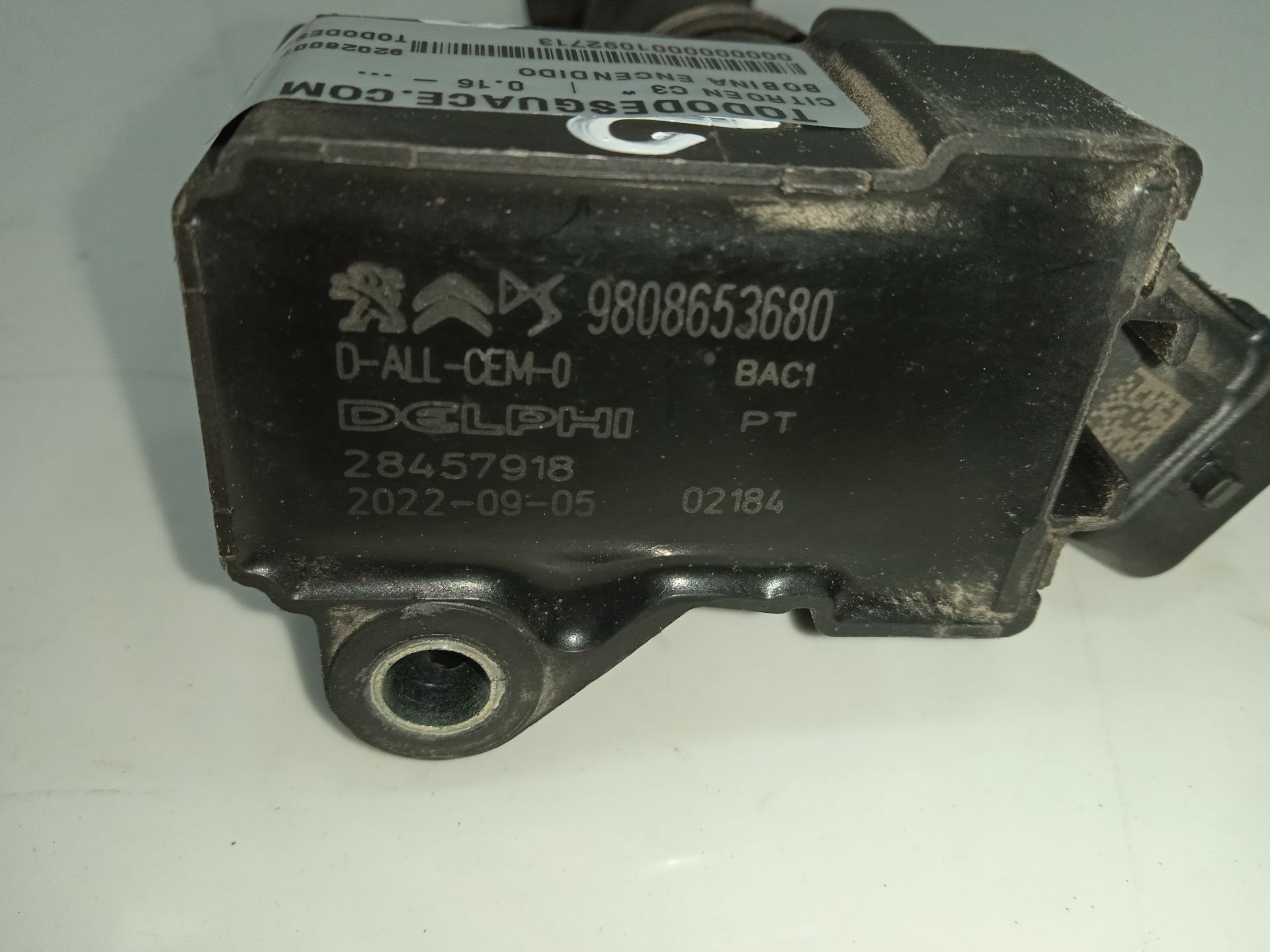 BOBINA ENCENDIDO CITROEN C3 *