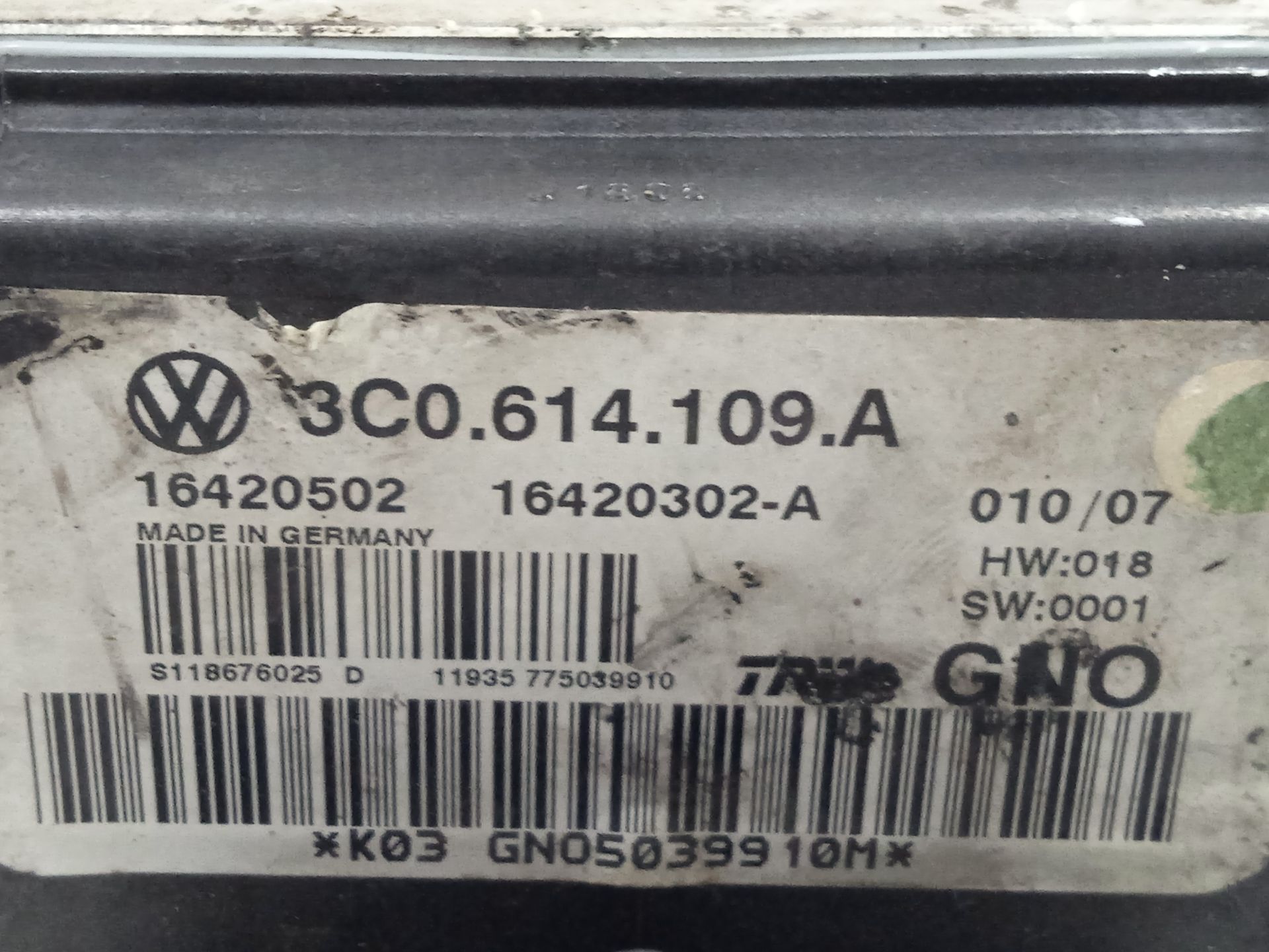ABS VOLKSWAGEN PASSAT BERLINA (3C2) Advance