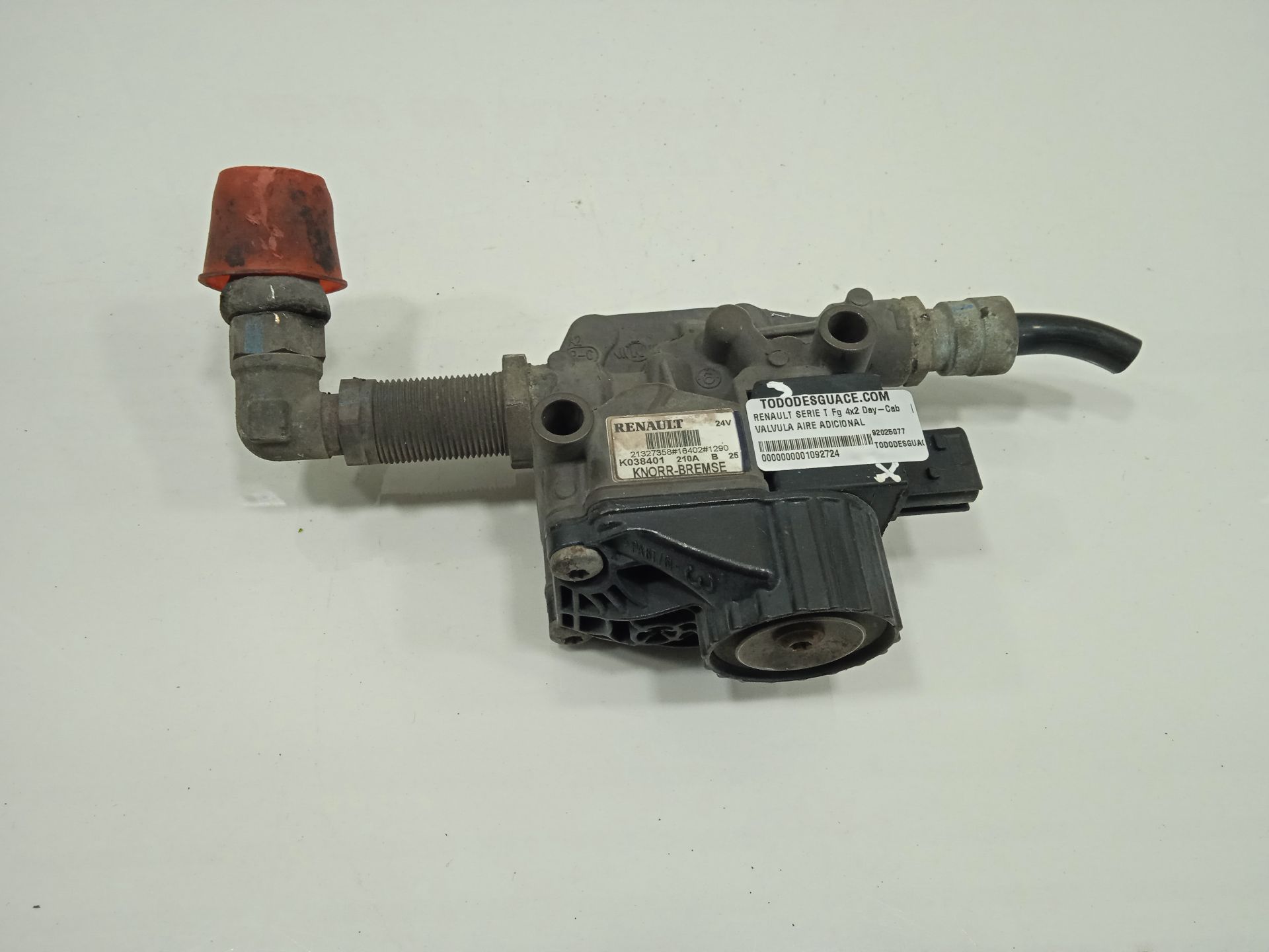 VALVULA AIRE ADICIONAL RENAULT SERIE T Fg 4x2 Day-Cab