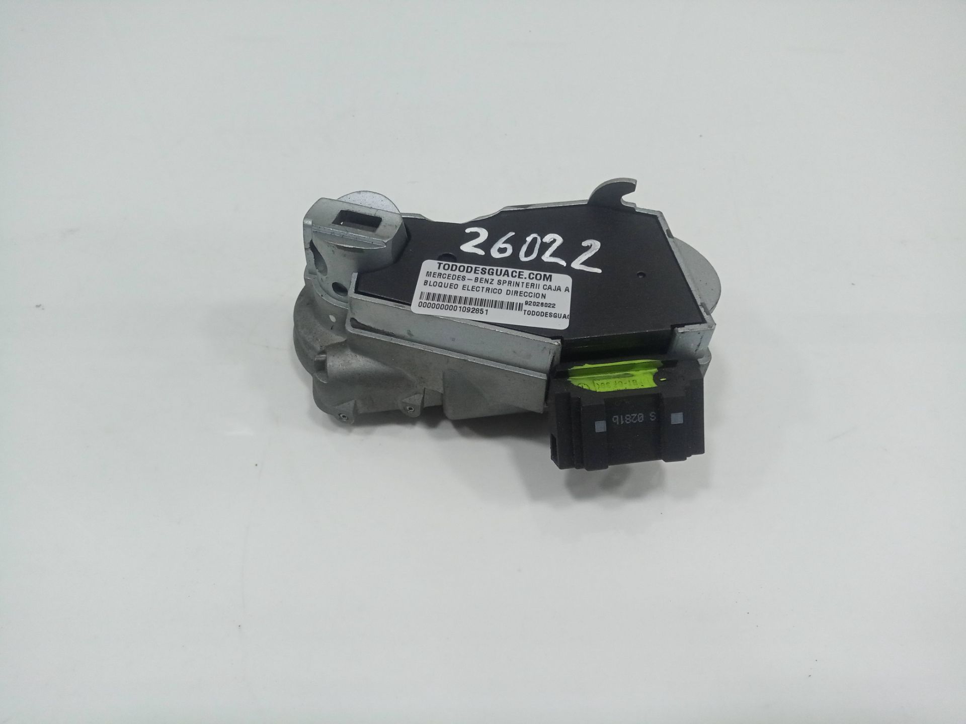 BLOQUEO ELECTRICO DIRECCION MERCEDES-BENZ SPRINTERII CAJA ABIERTA (DESDE 01.06) 309/311/313/315          CDI  (906.131/132/133/134/135/136)
