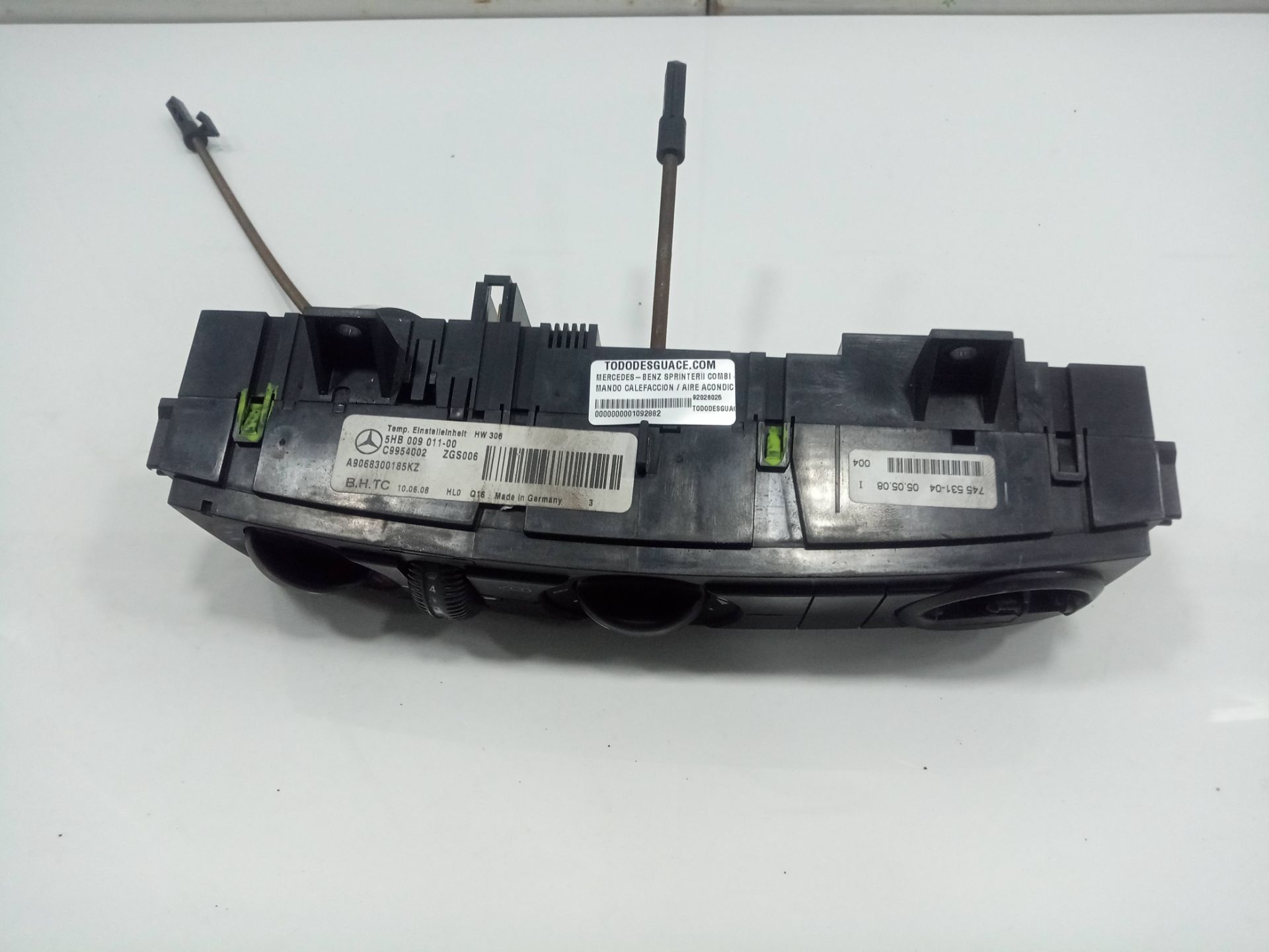 MANDO CALEFACCION / AIRE ACONDICIONADO MERCEDES-BENZ SPRINTERII COMBI (DESDE 01.06) 211/215 CDI (906.711/713)