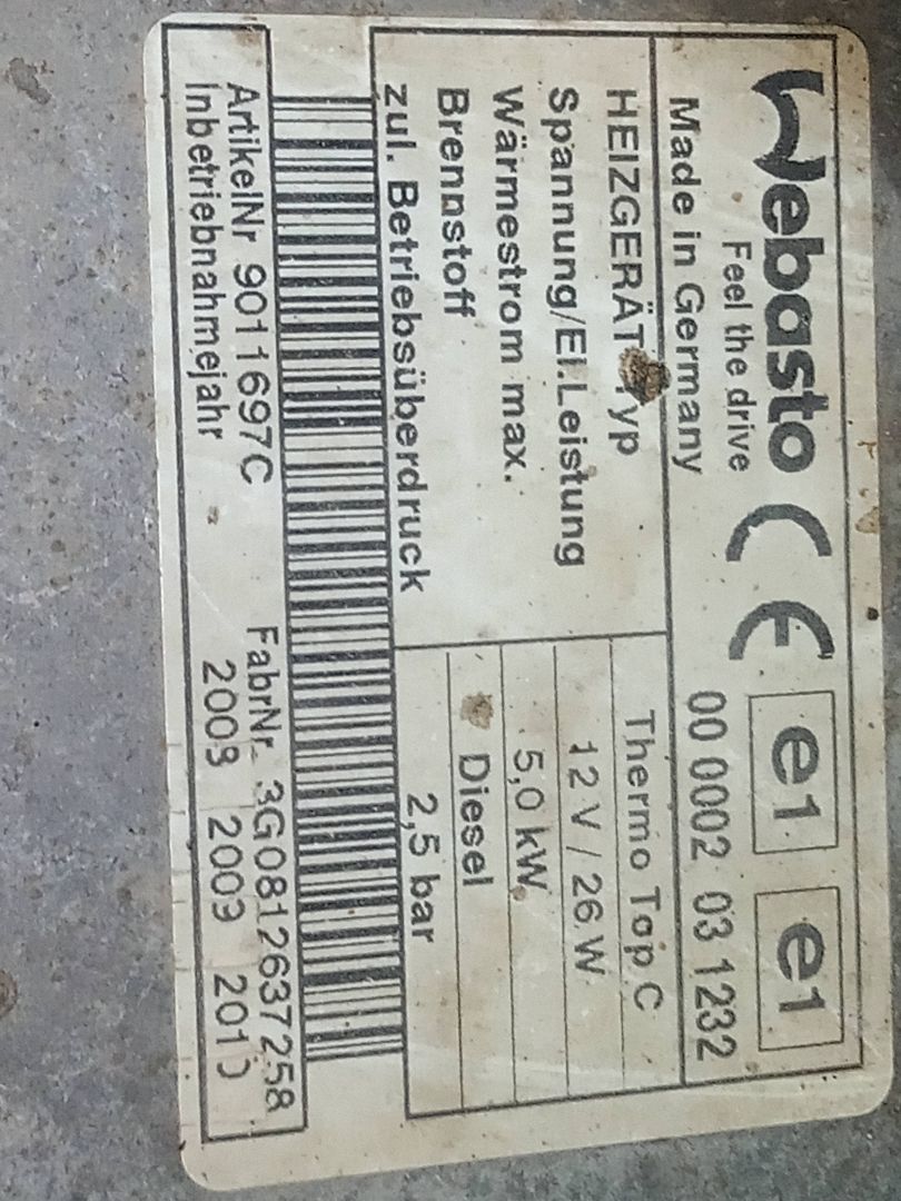BOMBA CALEFACCION PEUGEOT BOXER CAJA CERRADA (RS 3000) (330/333) 2007 ->) HDi (333)