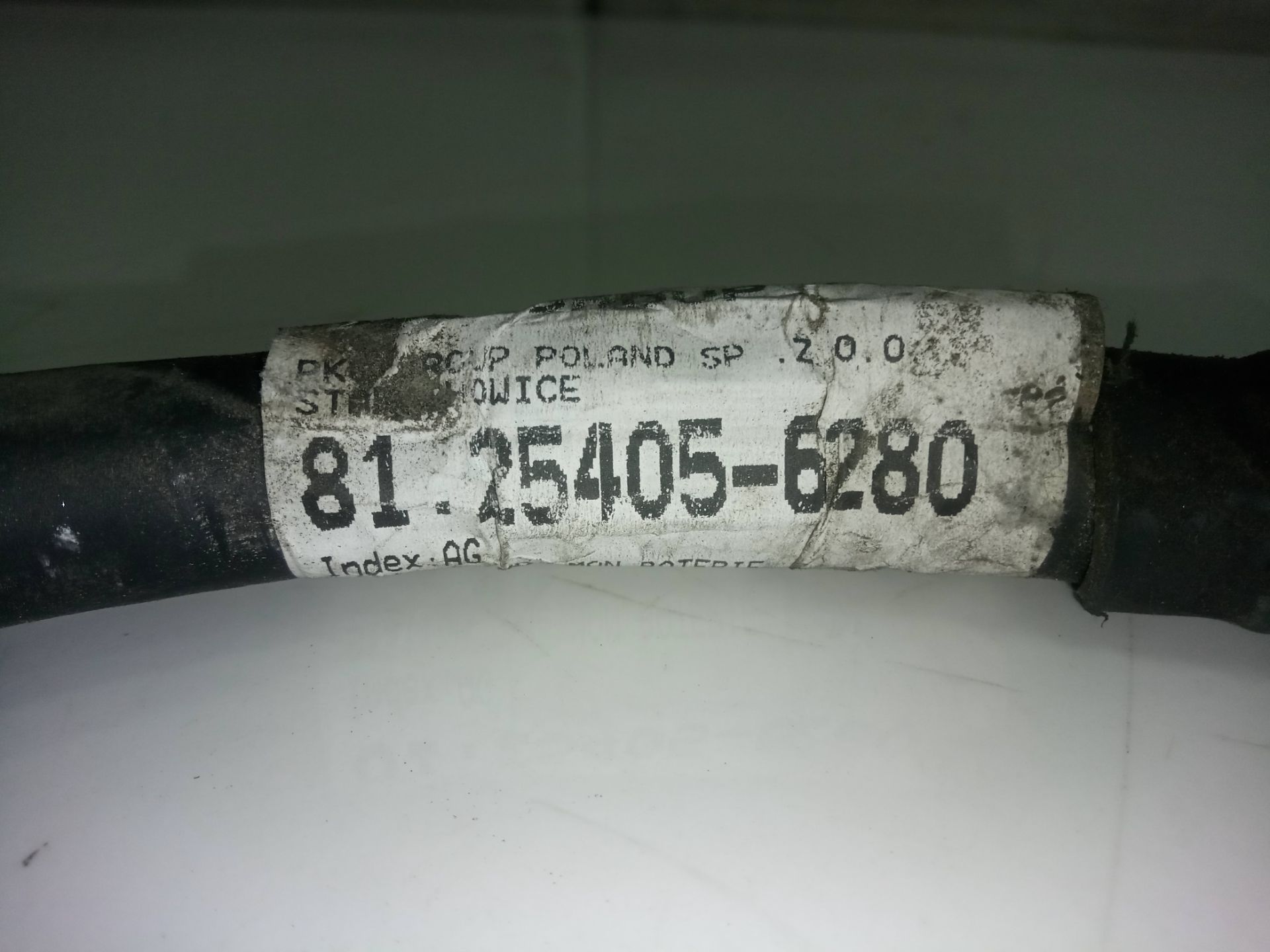 CABLEADO BATERIA MAN TGX 33.XXX FG /   6x4   BL XL
